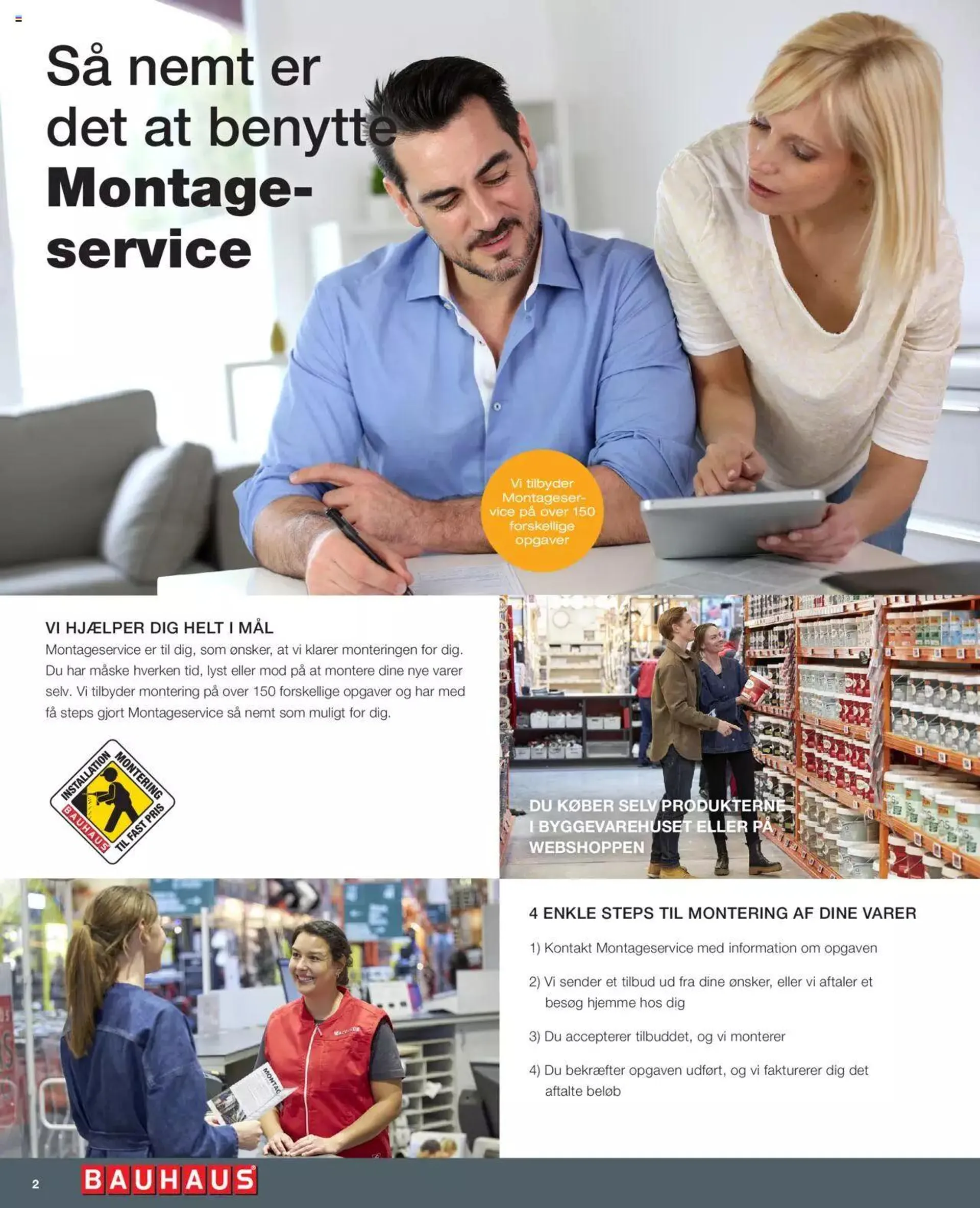 Bauhaus - Montage service katalog Gyldig indtil 21. marts - 31. december 2024 - tilbudsavis side 2