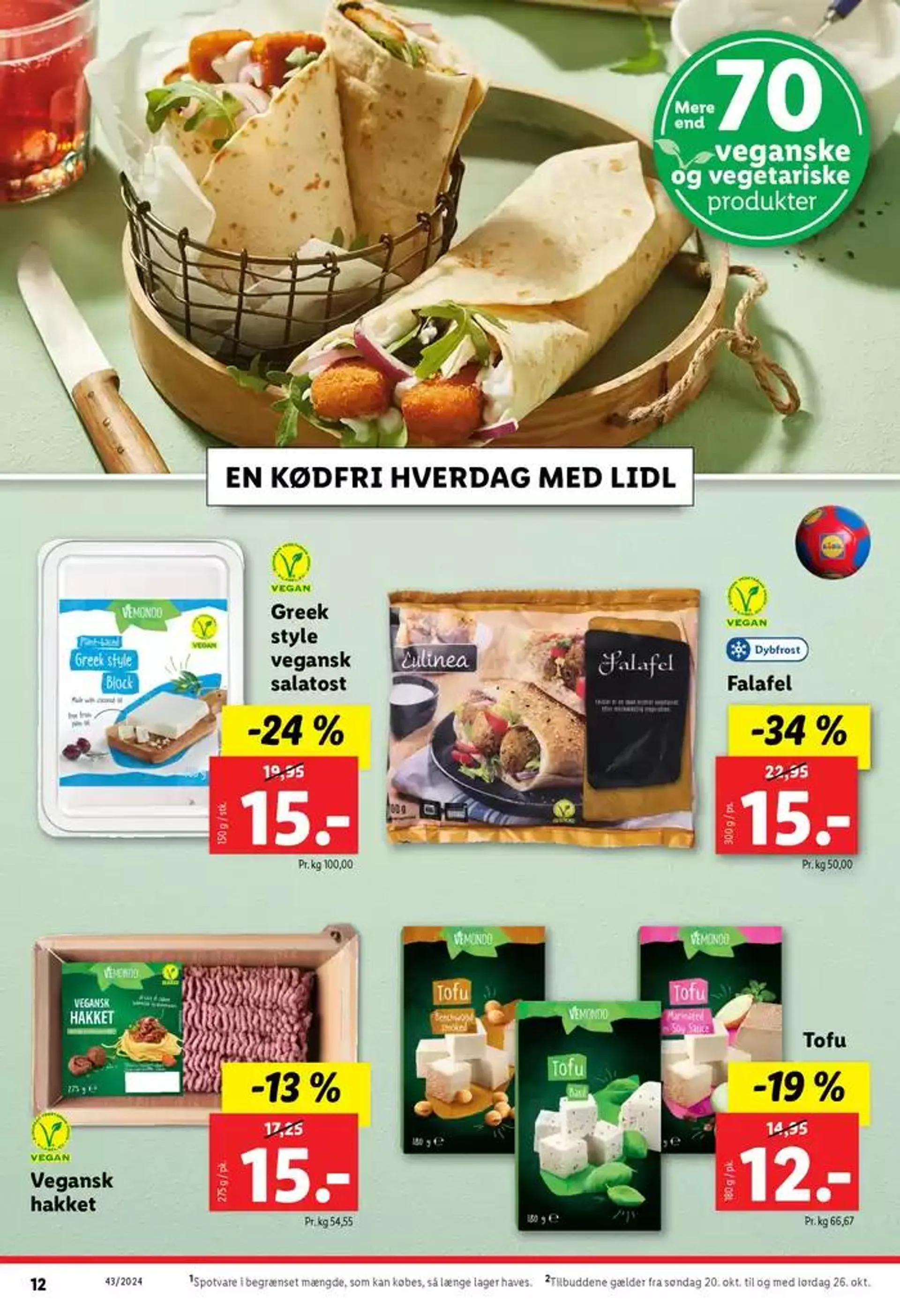 Lidl Tilbudsavis Gyldig indtil 16. oktober - 26. oktober 2024 - tilbudsavis side 12