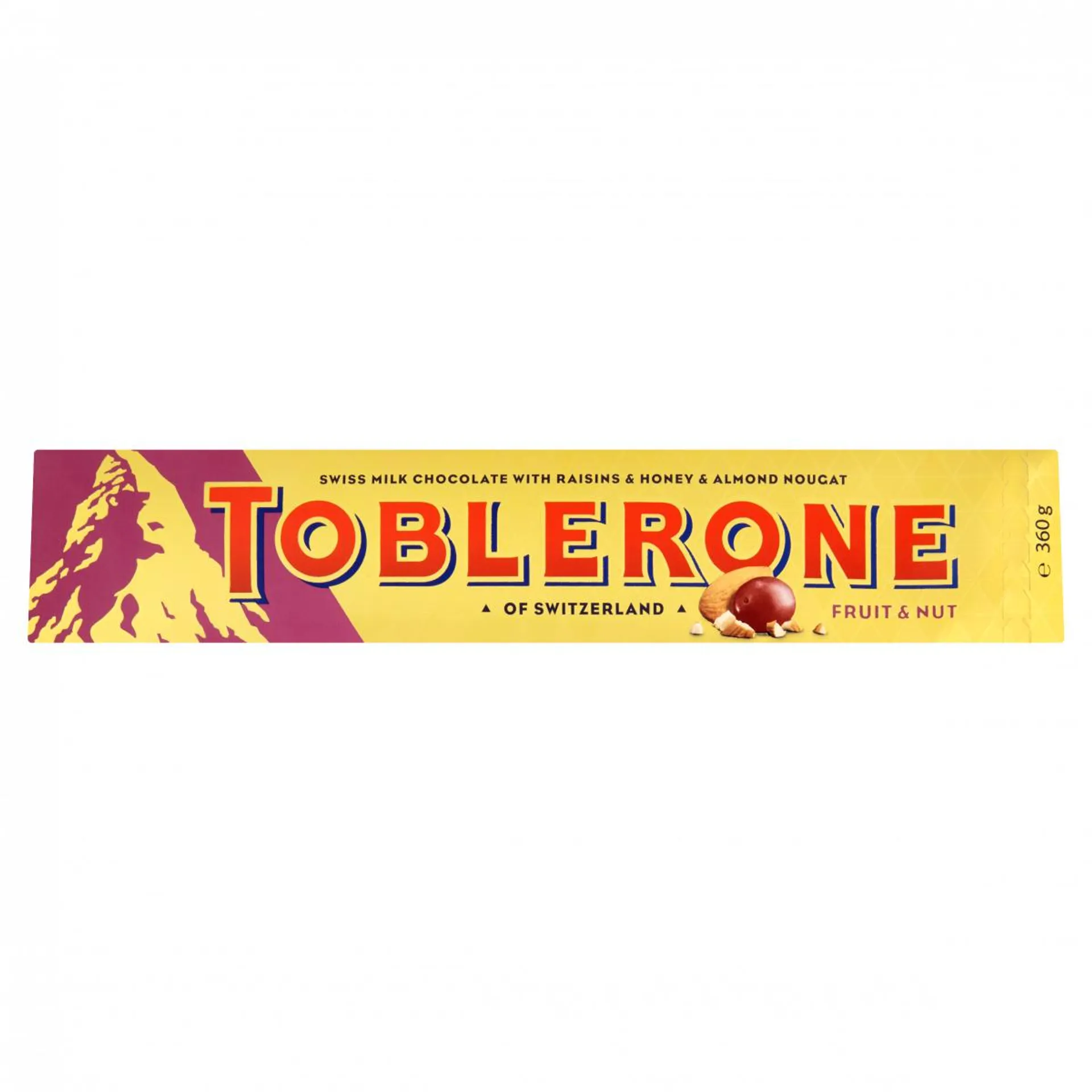 Toblerone Fruit & Nut