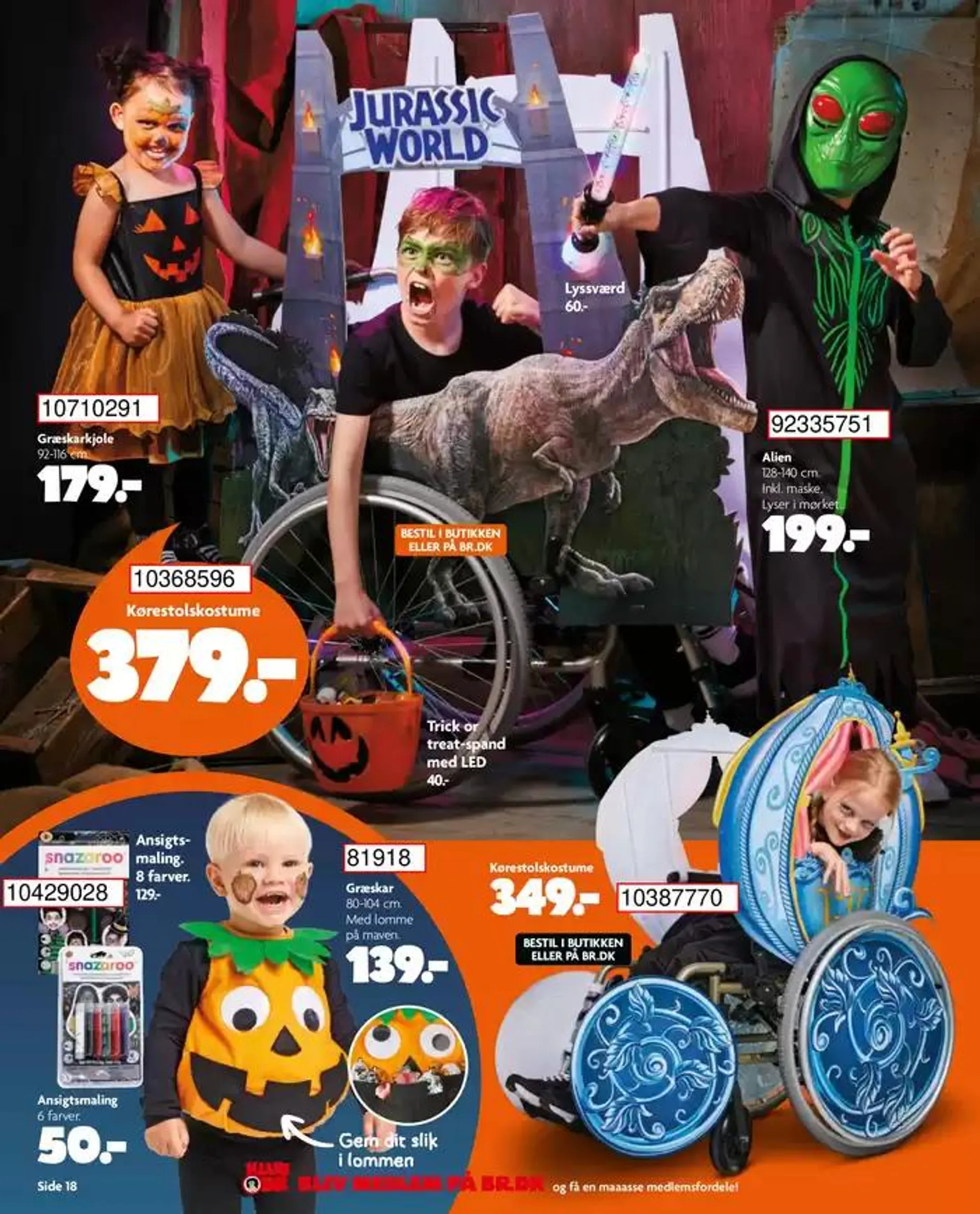 Halloween Katalog Gyldig indtil 27. september - 31. oktober 2024 - tilbudsavis side 18