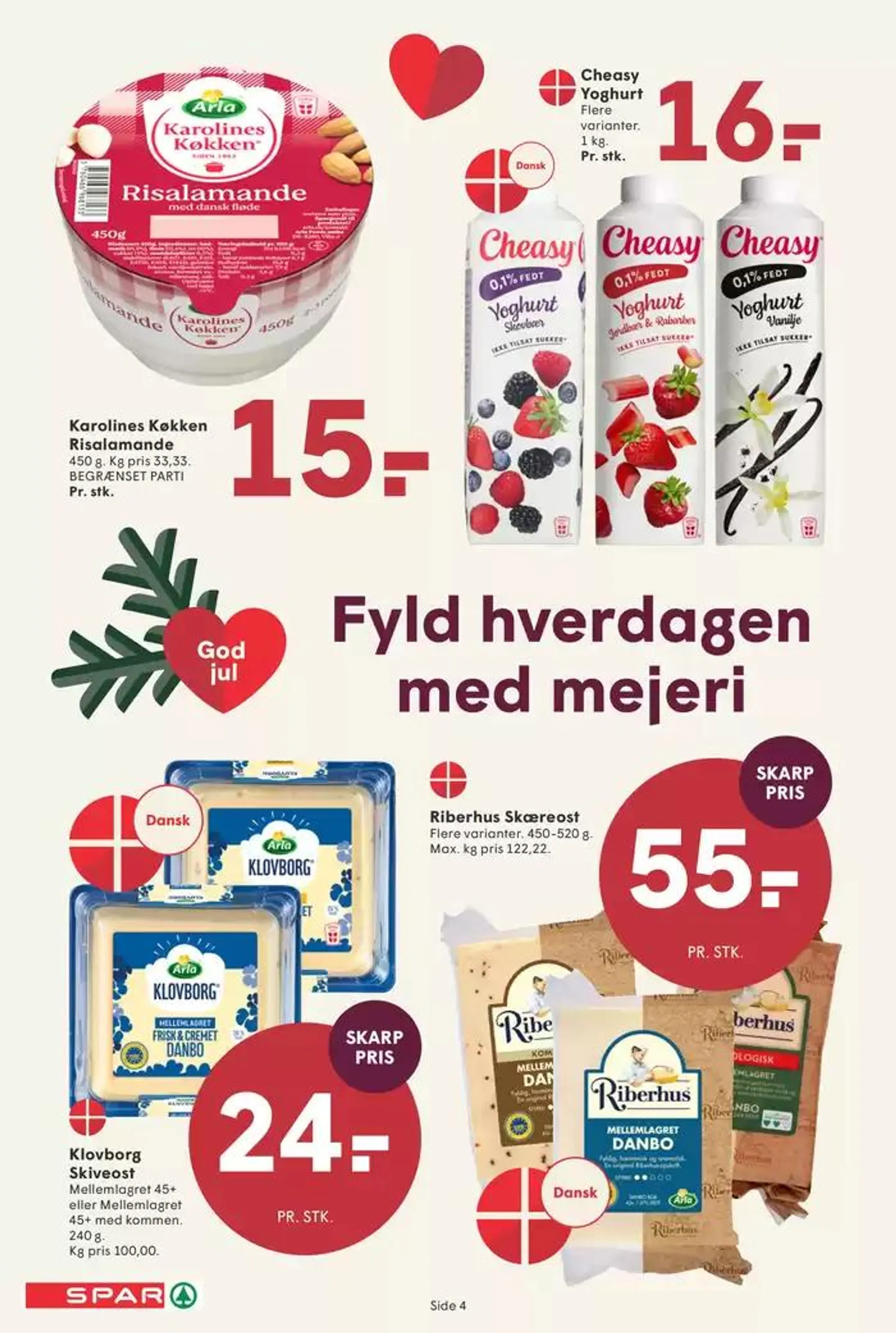 SPAR Tilbudsavis Gyldig indtil 19. december - 2. januar 2025 - tilbudsavis side 4