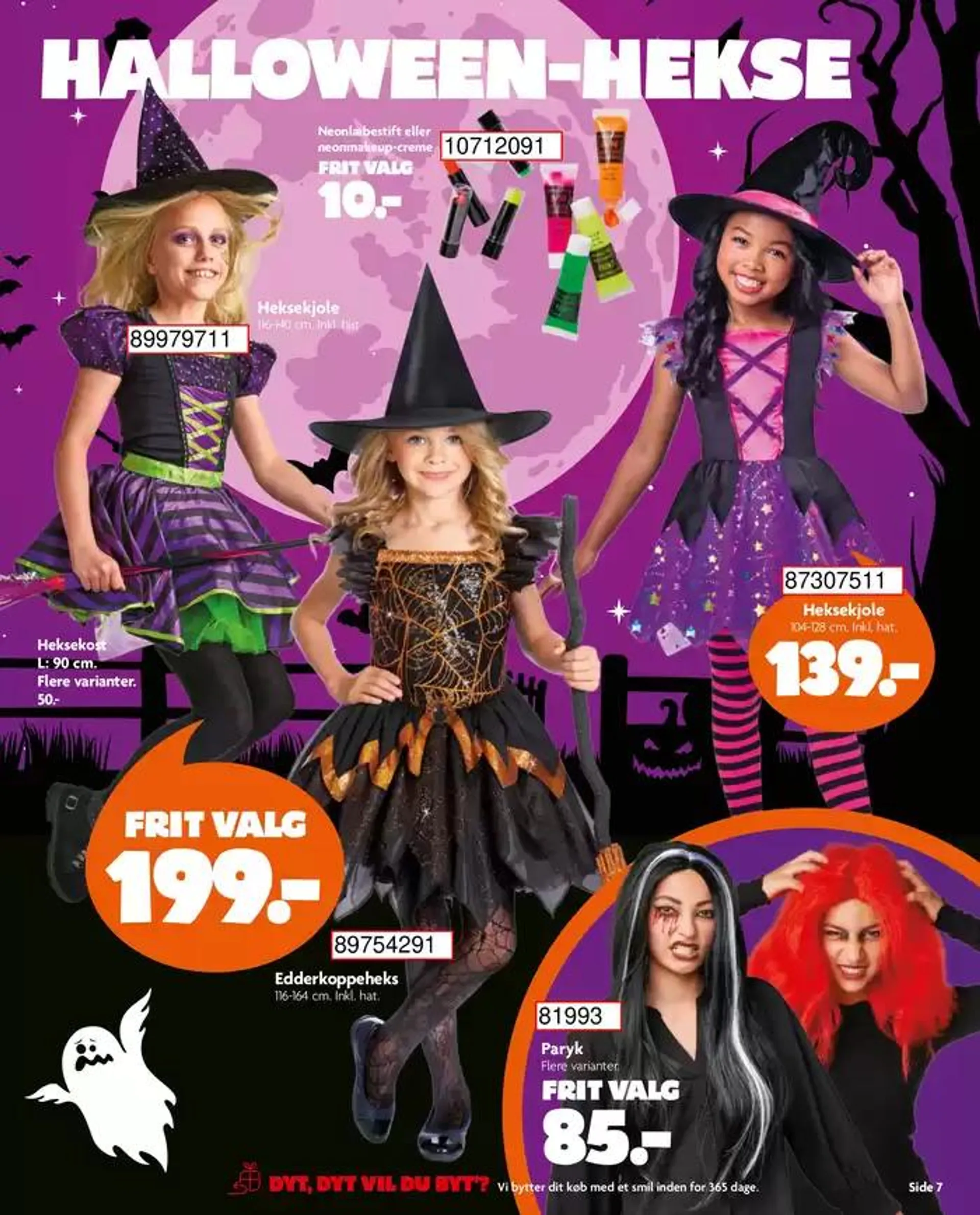 Halloween Katalog Gyldig indtil 27. september - 31. oktober 2024 - tilbudsavis side 7