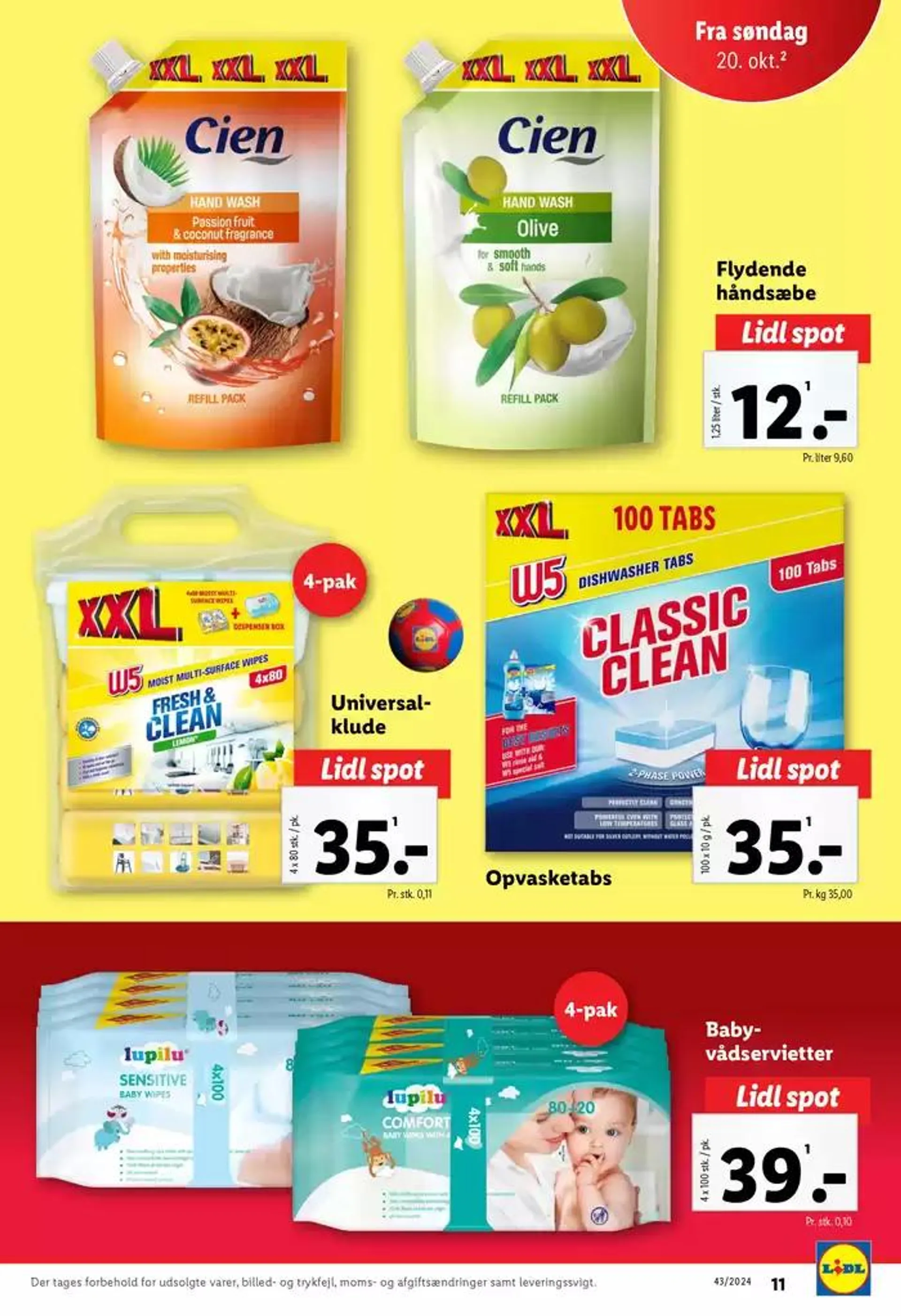 Lidl Tilbudsavis Gyldig indtil 16. oktober - 26. oktober 2024 - tilbudsavis side 11