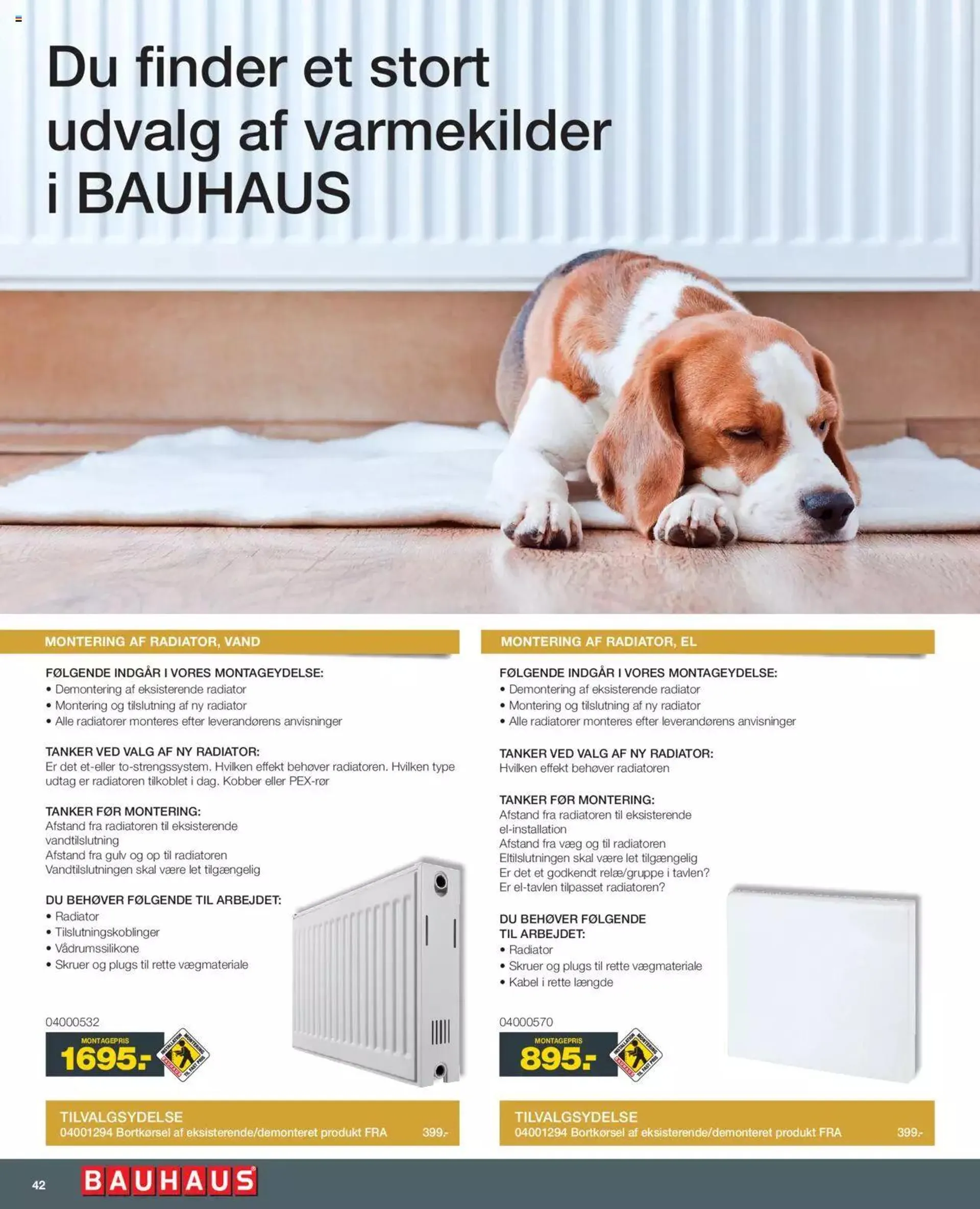 Bauhaus - Montage service katalog Gyldig indtil 21. marts - 31. december 2024 - tilbudsavis side 42