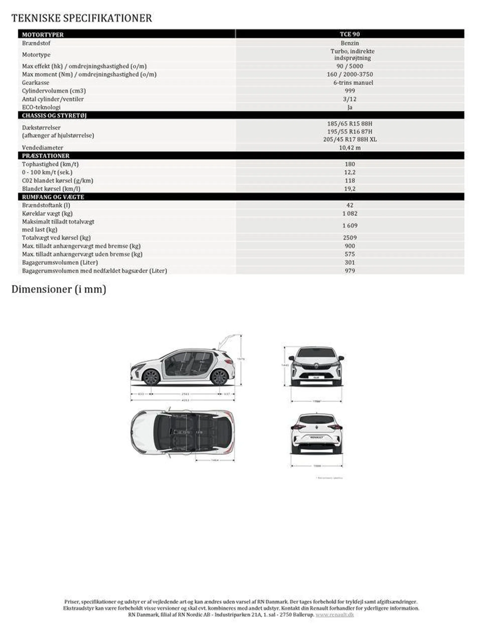 Renault NY CLIO Gyldig indtil 6. april - 6. april 2025 - tilbudsavis side 3