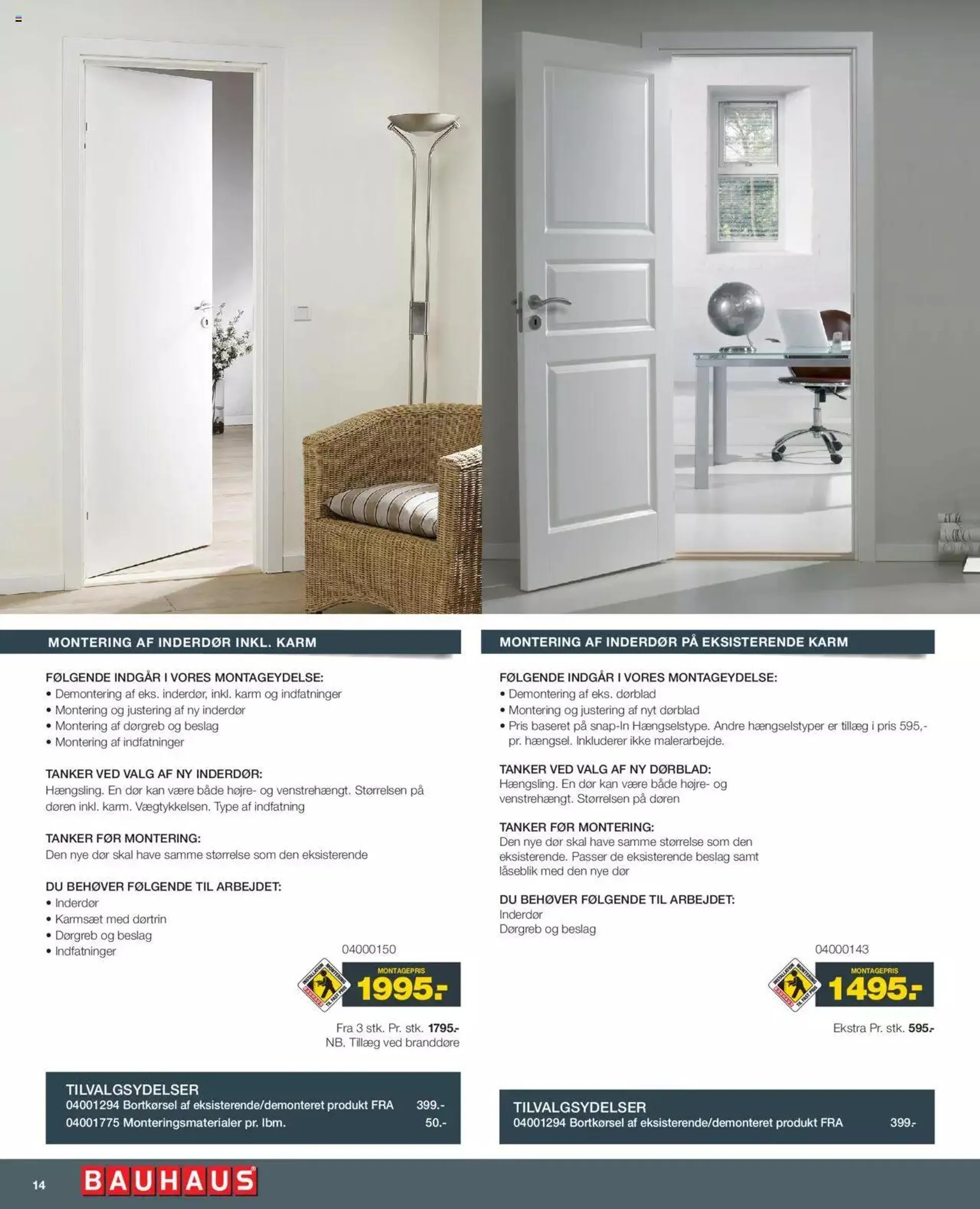 Bauhaus - Montage service katalog Gyldig indtil 21. marts - 31. december 2024 - tilbudsavis side 14