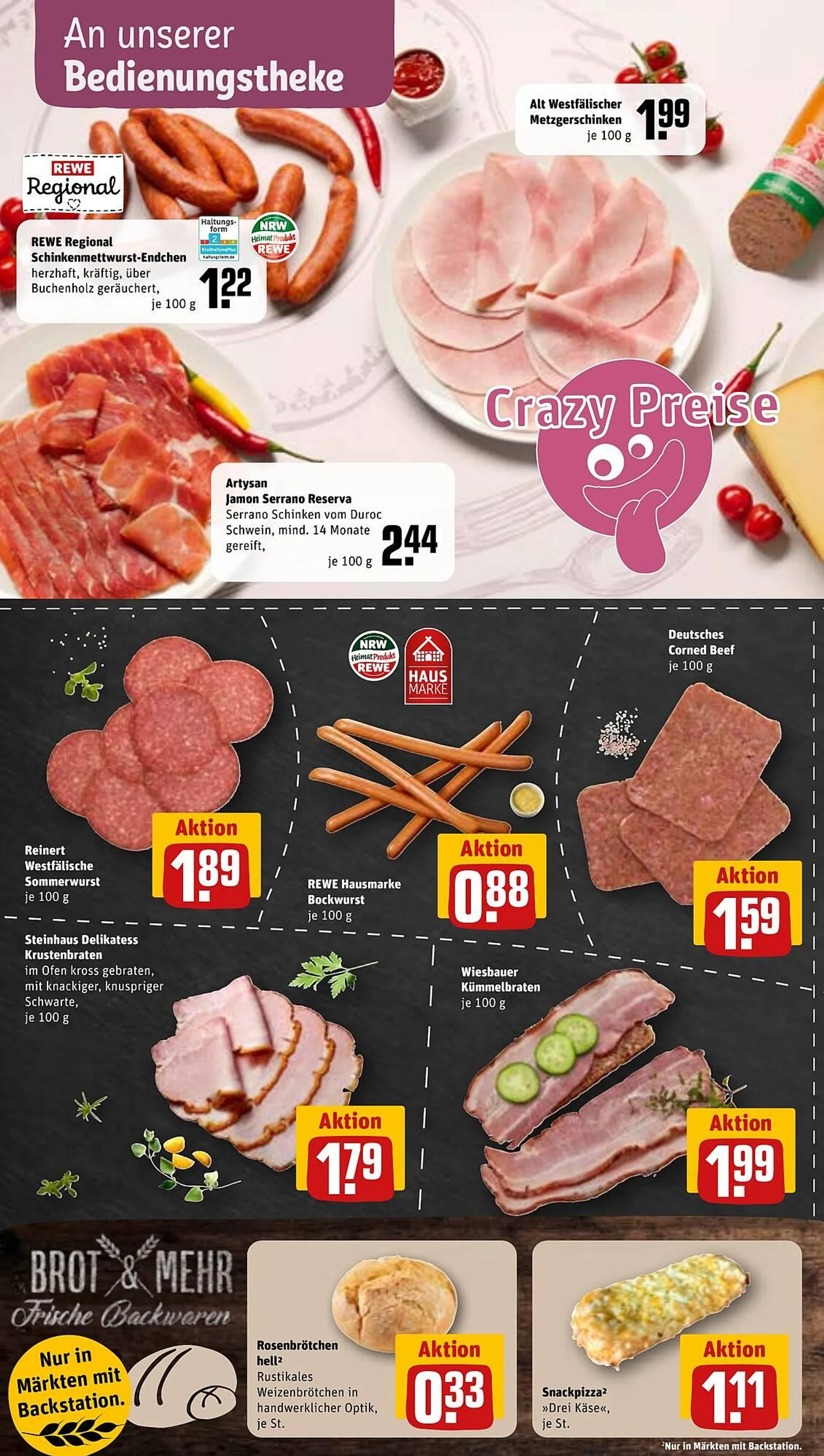 REWE tilbudsavis Gyldig indtil 13. januar - 18. januar 2025 - tilbudsavis side 8