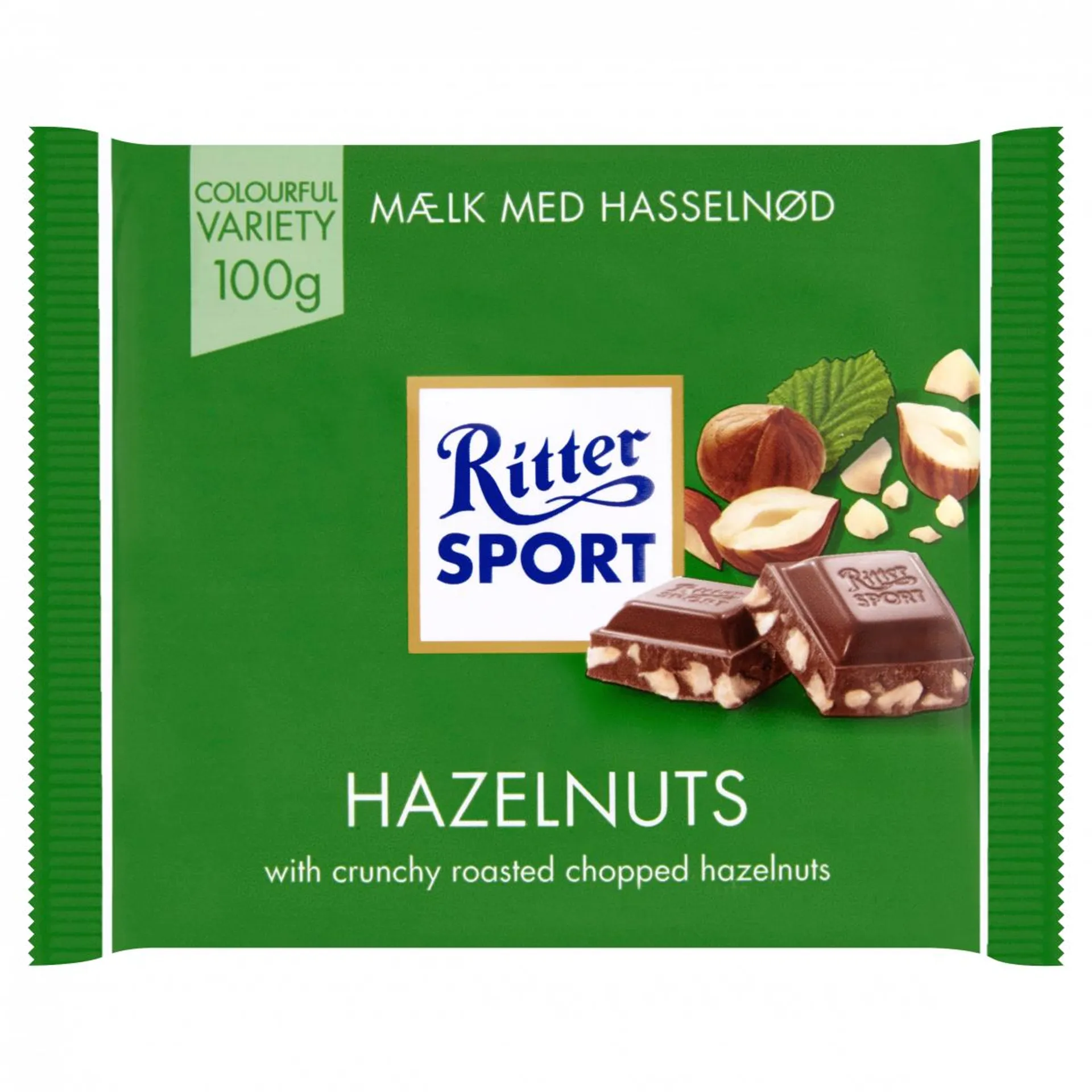 Ritter Sport Mælk med Hasselnød