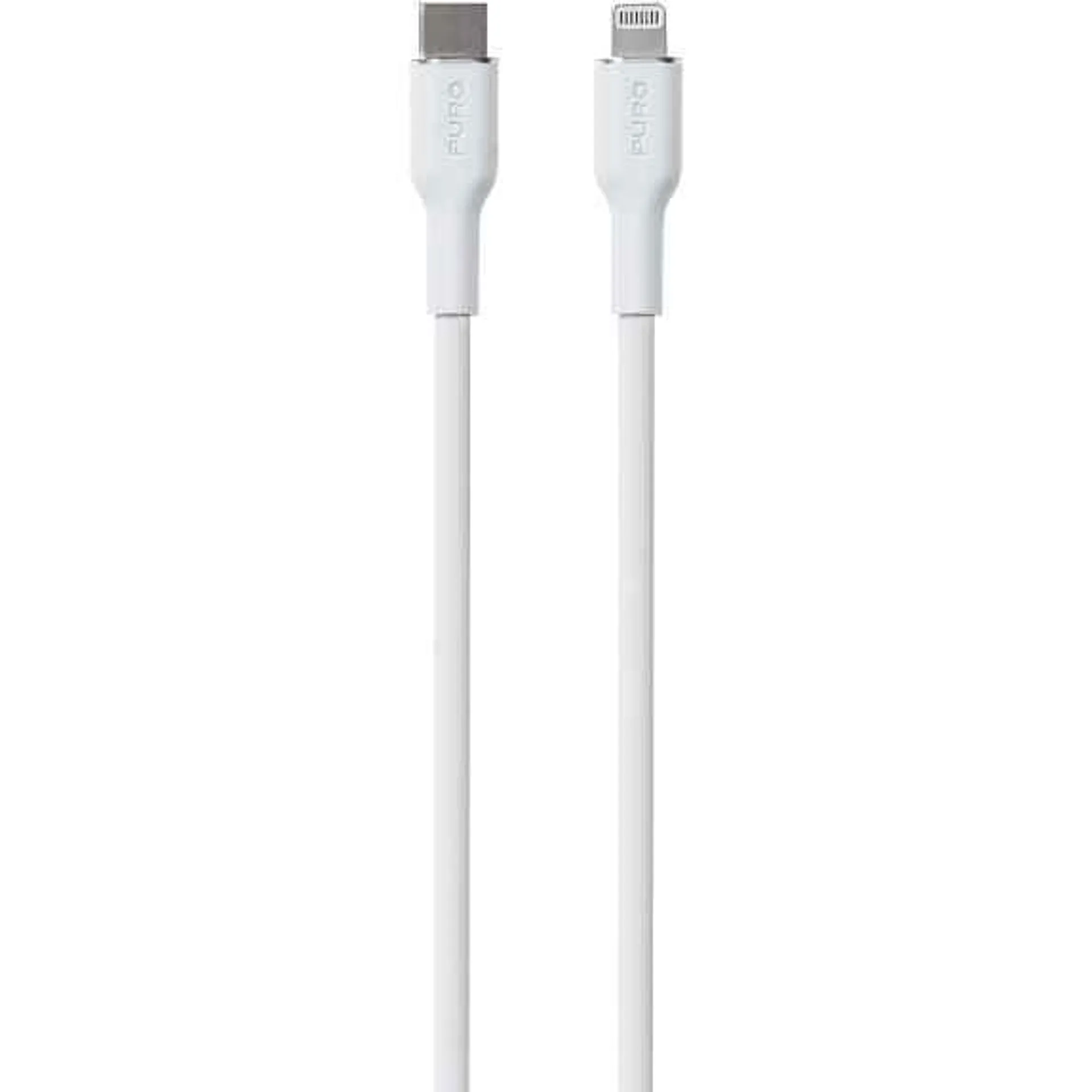 PURO USB-C lightning kabel 1,5 meter - hvid