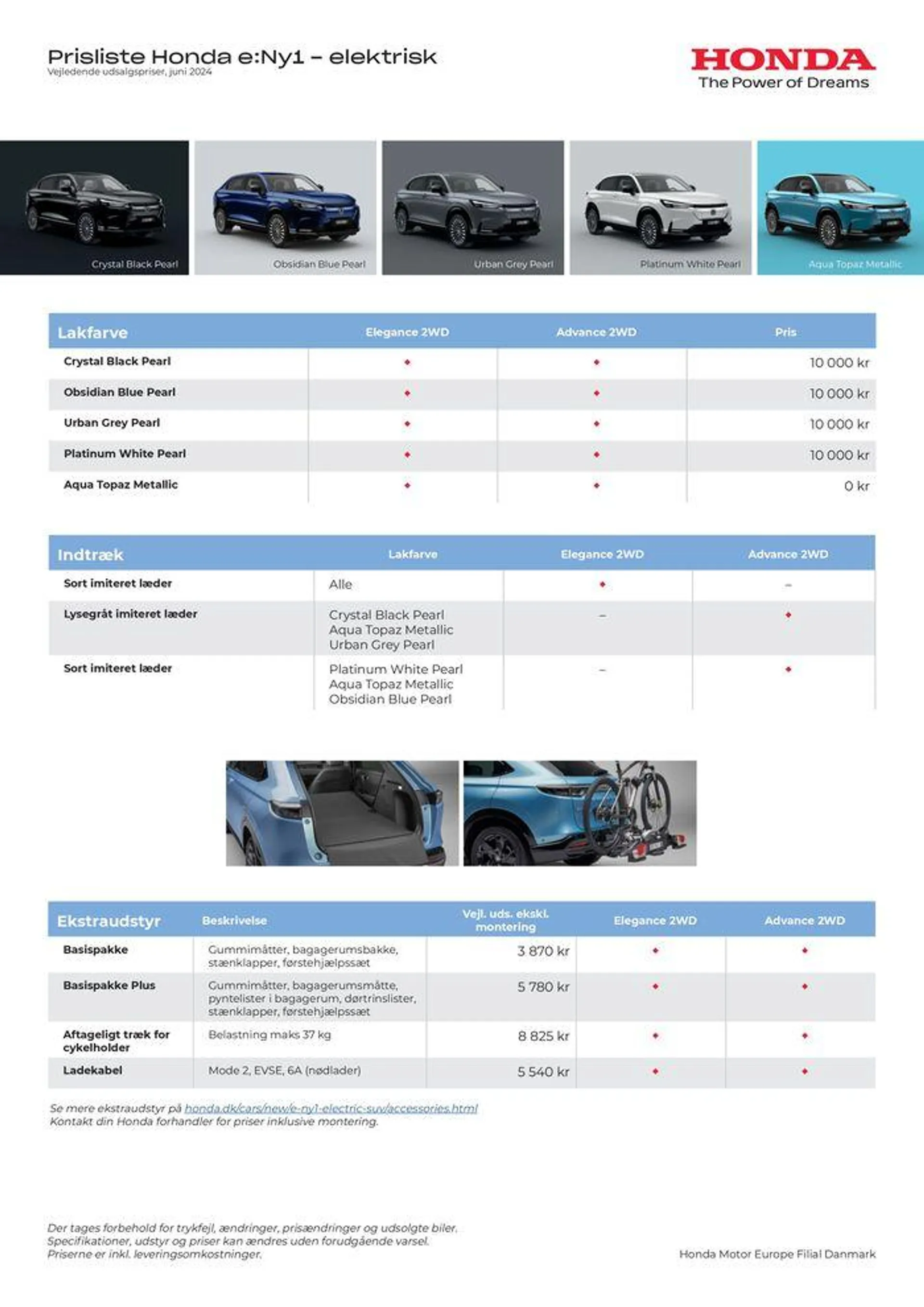 Honda Prisliste e:Ny1 Gyldig indtil 25. juni - 25. juni 2025 - tilbudsavis side 2