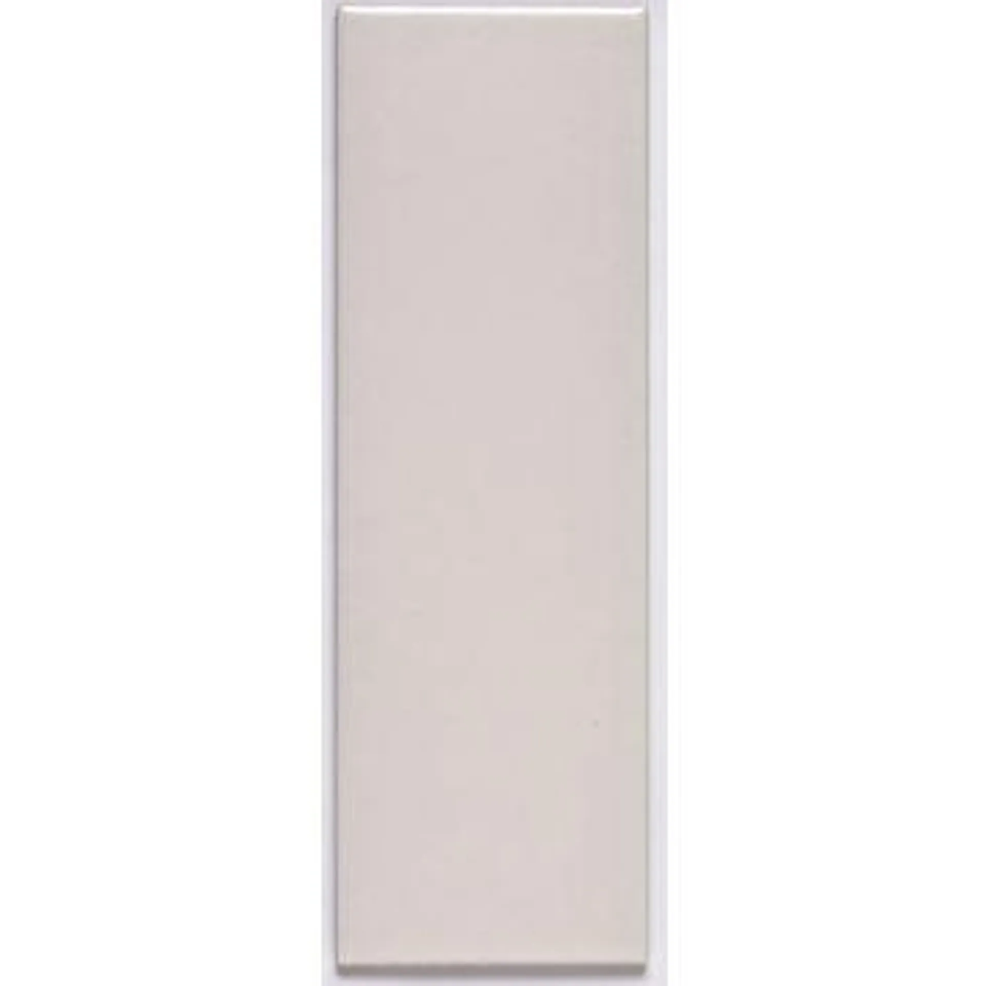 Gulv-/vægflise Saten hvid 9,7x29,7 cm 0,68 m²