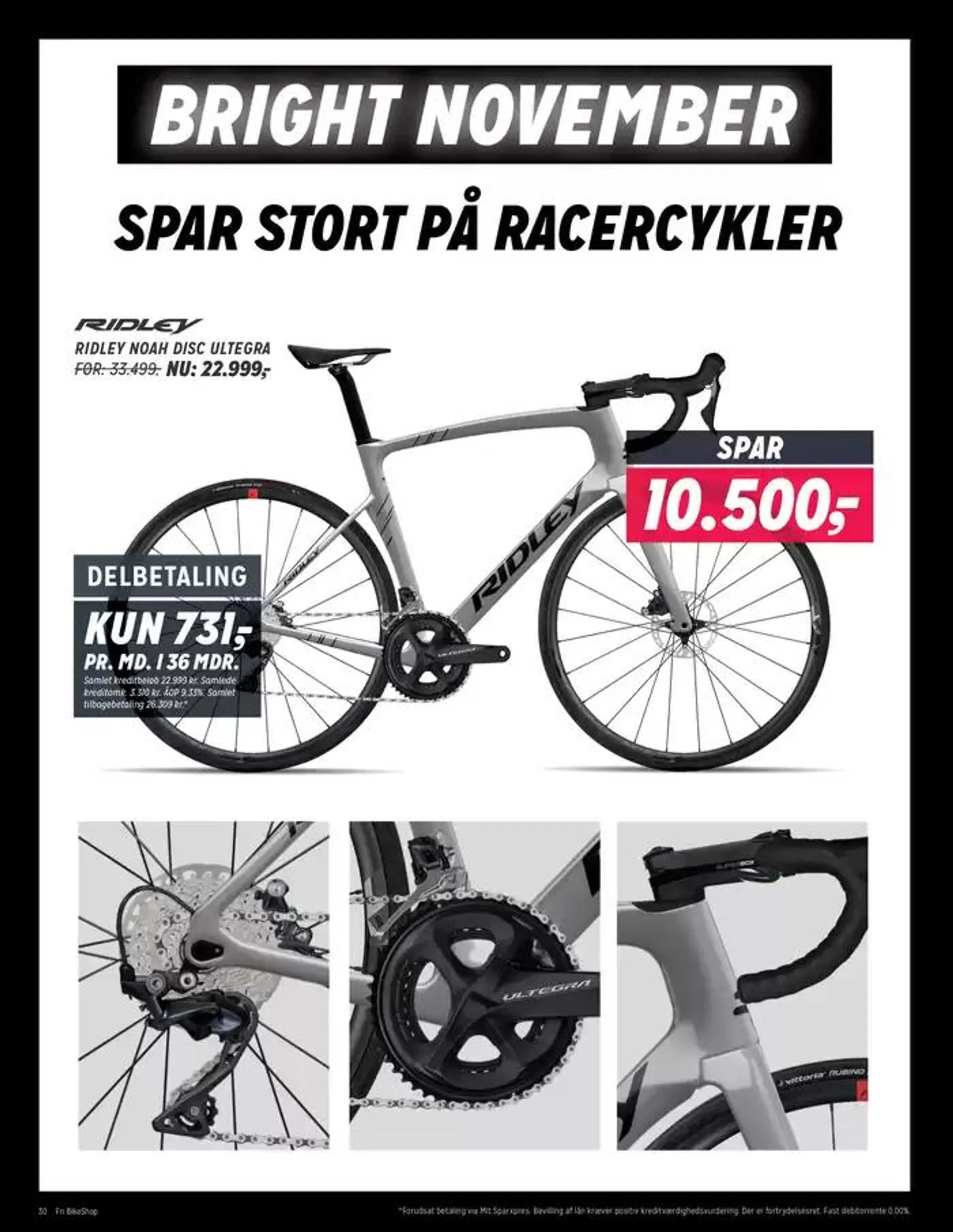 Fri BikeShop Tilbudsavis Gyldig indtil 26. november - 10. december 2024 - tilbudsavis side 30