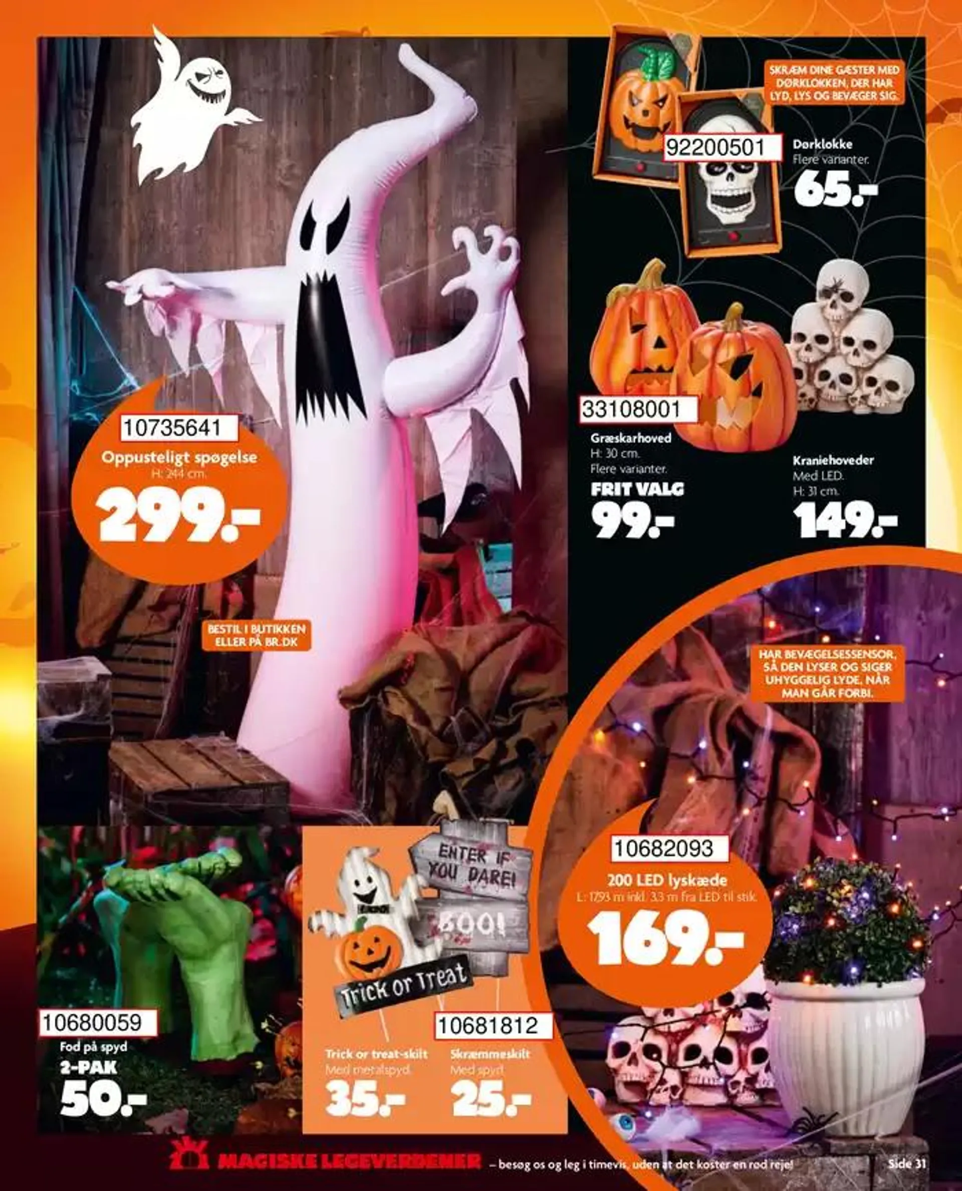 Halloween Katalog Gyldig indtil 27. september - 31. oktober 2024 - tilbudsavis side 31