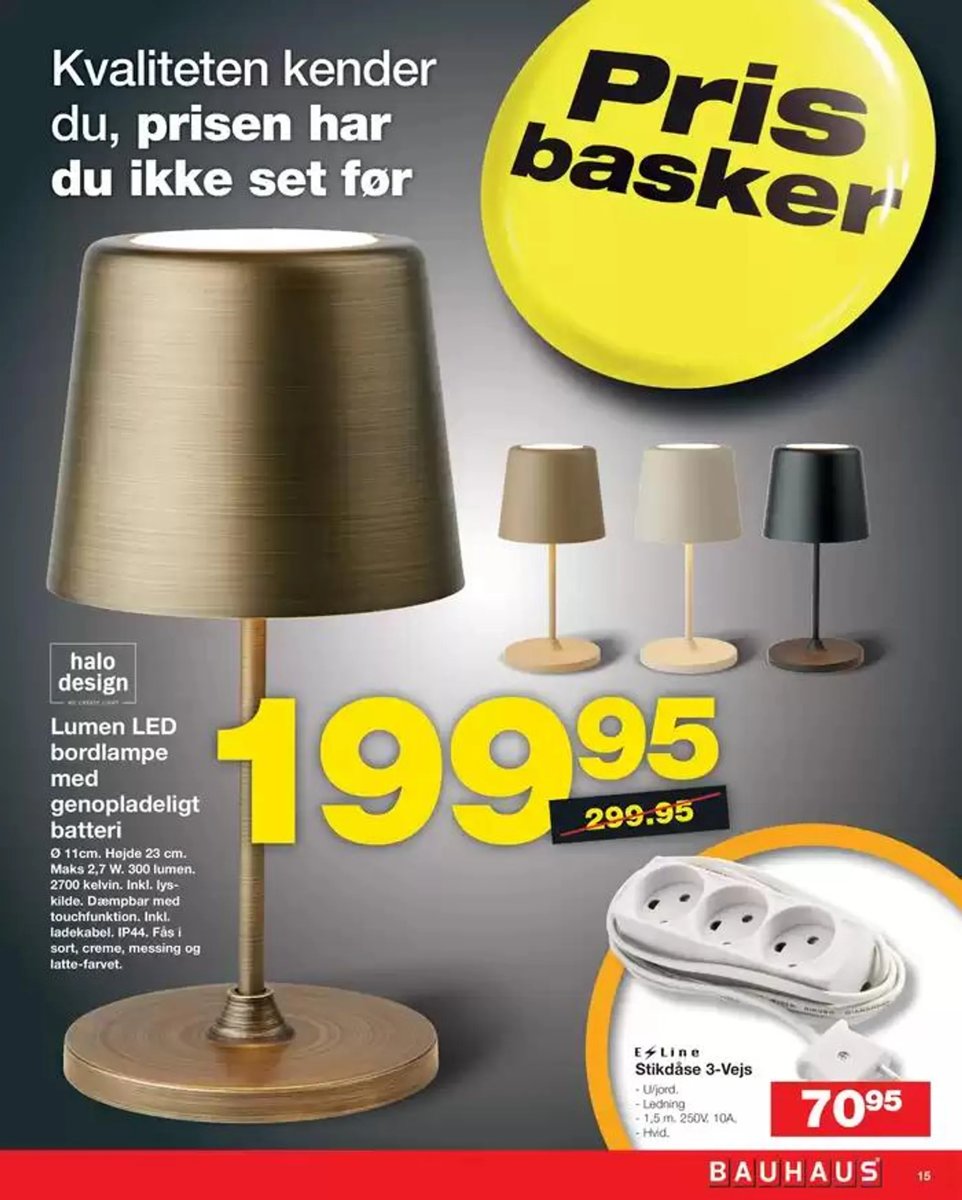 Spar nu med vores tilbud Gyldig indtil 18. oktober - 1. november 2024 - tilbudsavis side 15