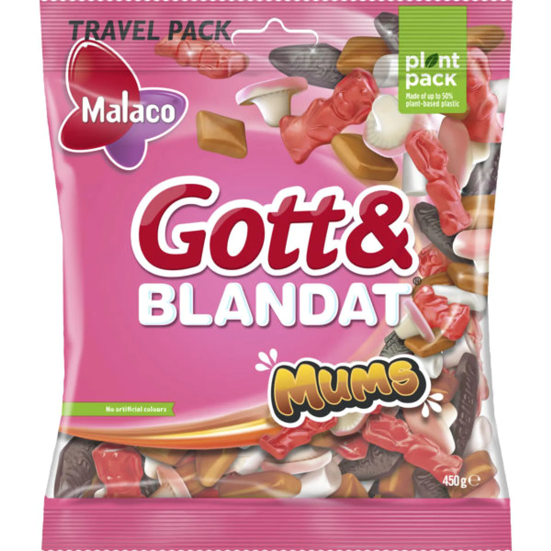 Malaco Gott & Blandat Mums 450g