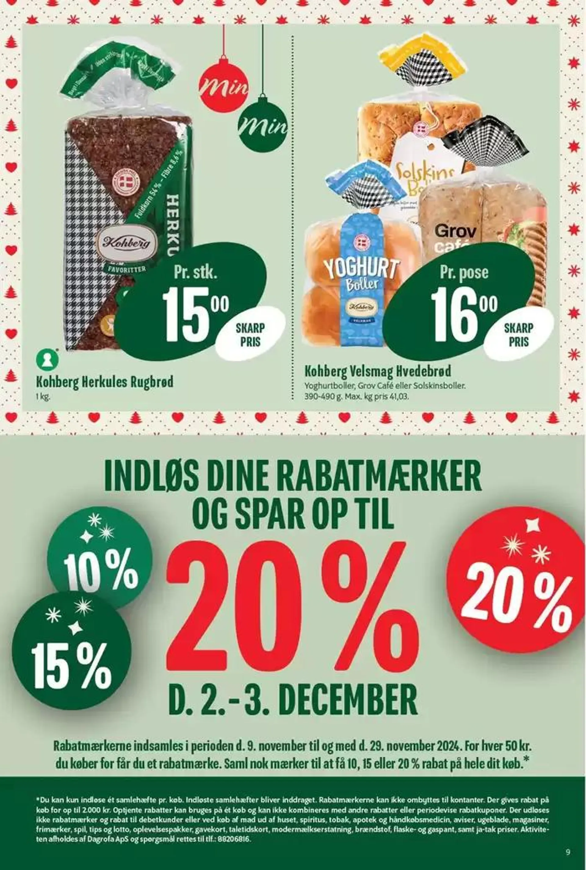 Min Købmand Tilbudsavis Gyldig indtil 30. november - 14. december 2024 - tilbudsavis side 16