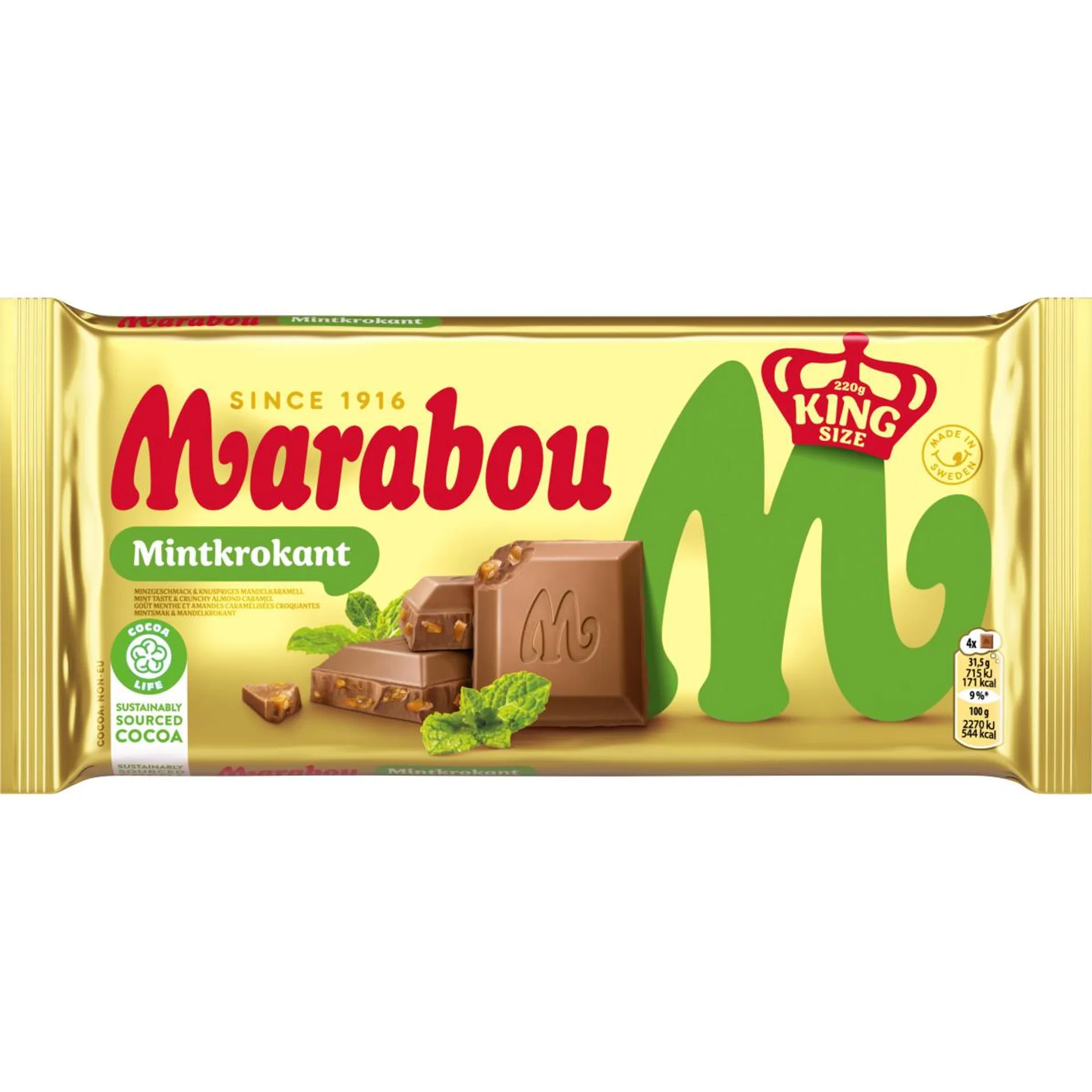 Marabou Mint Croquant