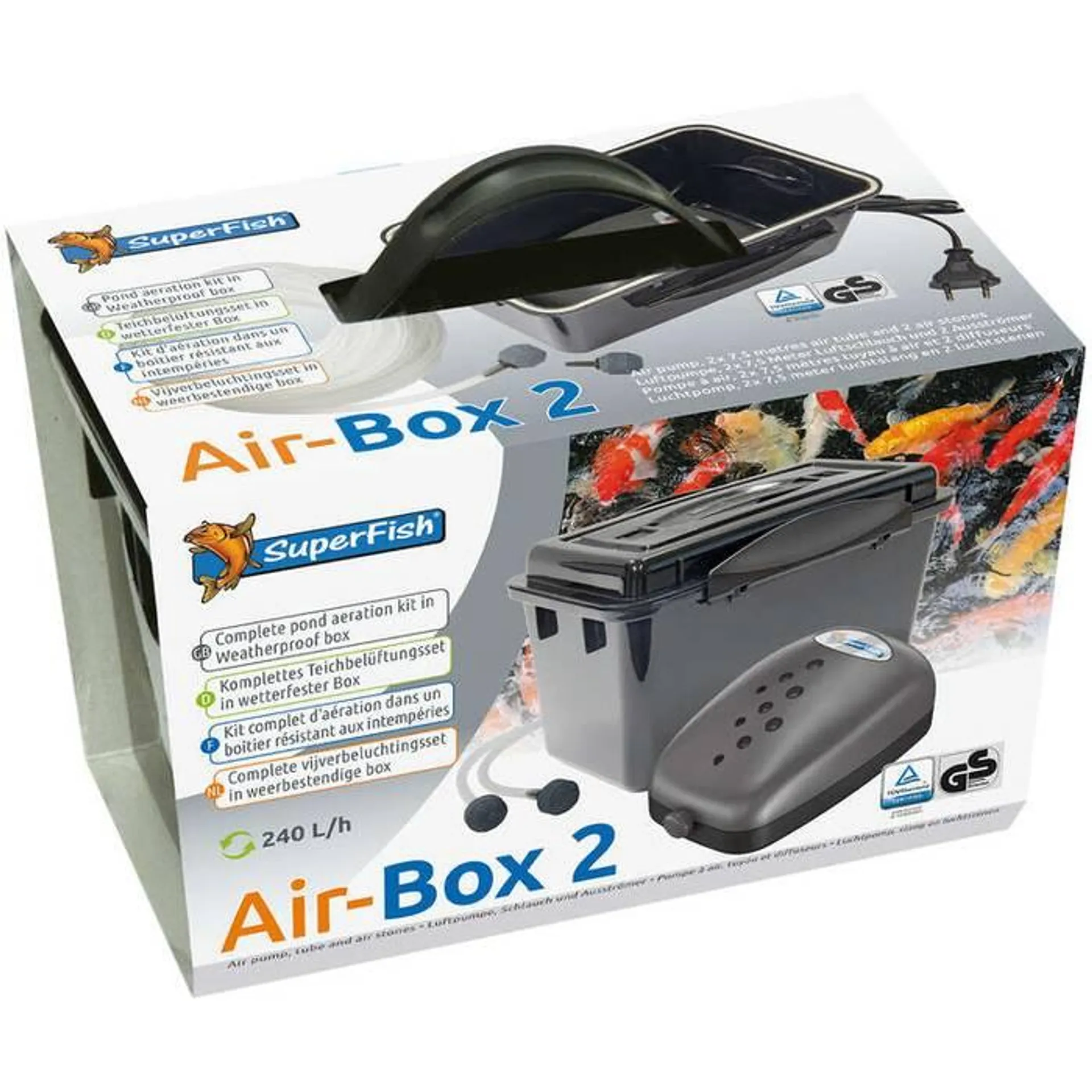 SuperFish Air-Box 2 luftpumpe