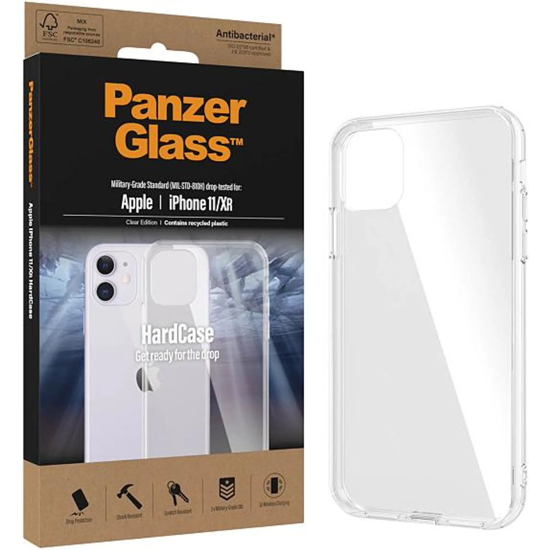 PanzerGlass iPhone 11/XR cover - transparent