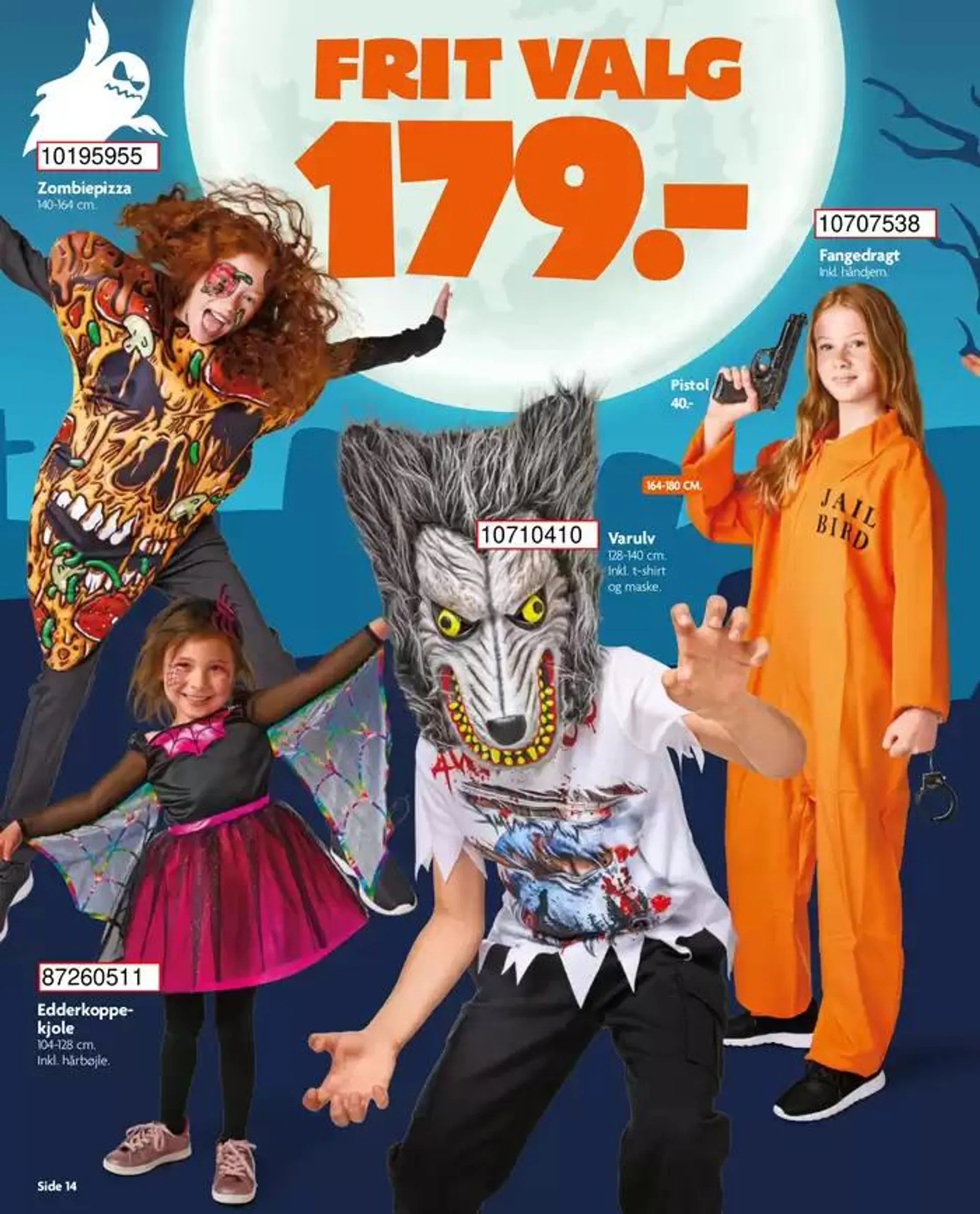 Halloween Katalog Gyldig indtil 27. september - 31. oktober 2024 - tilbudsavis side 14