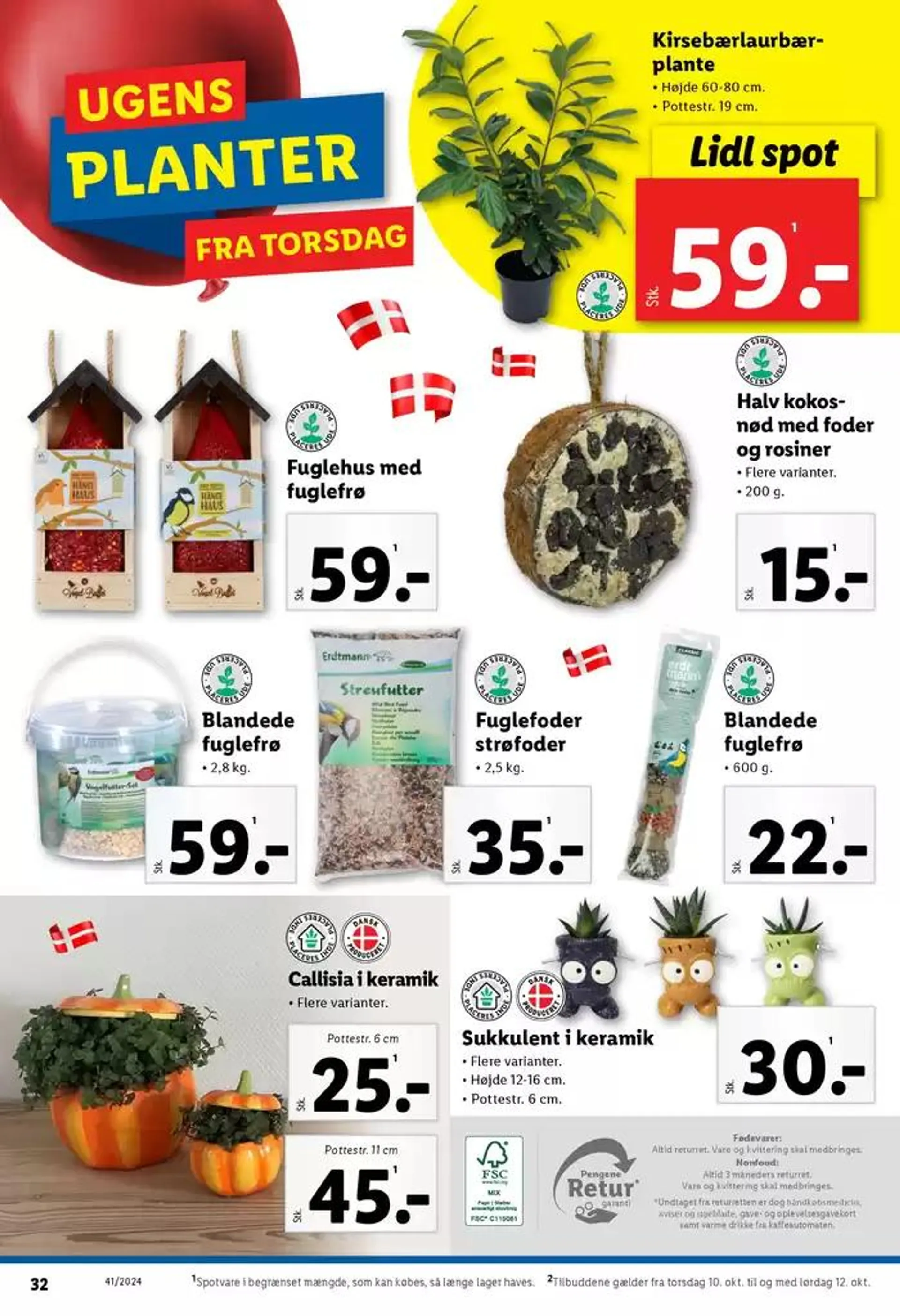 Lidl Tilbudsavis Gyldig indtil 2. oktober - 12. oktober 2024 - tilbudsavis side 32