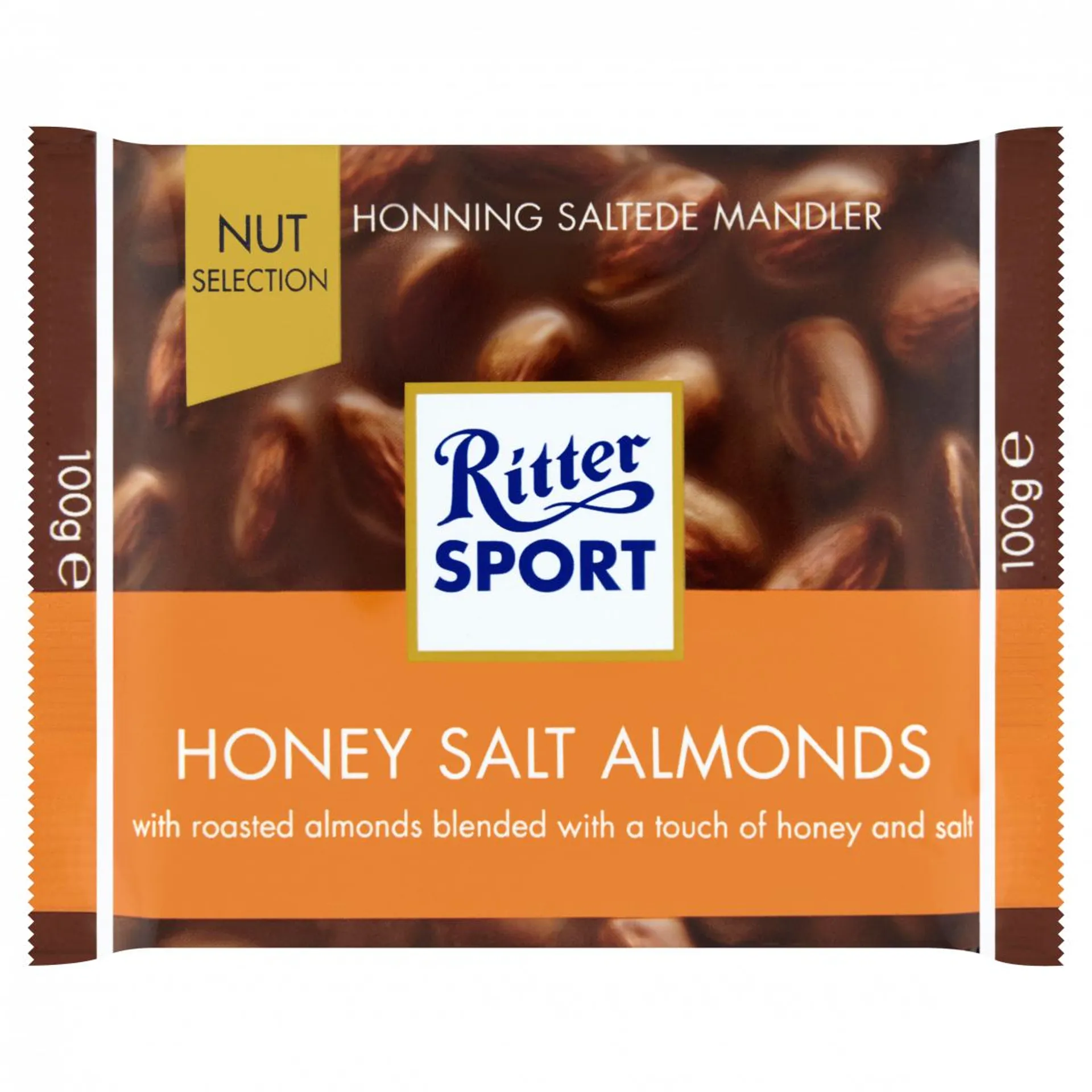 Ritter Sport Honning Saltede Mandler