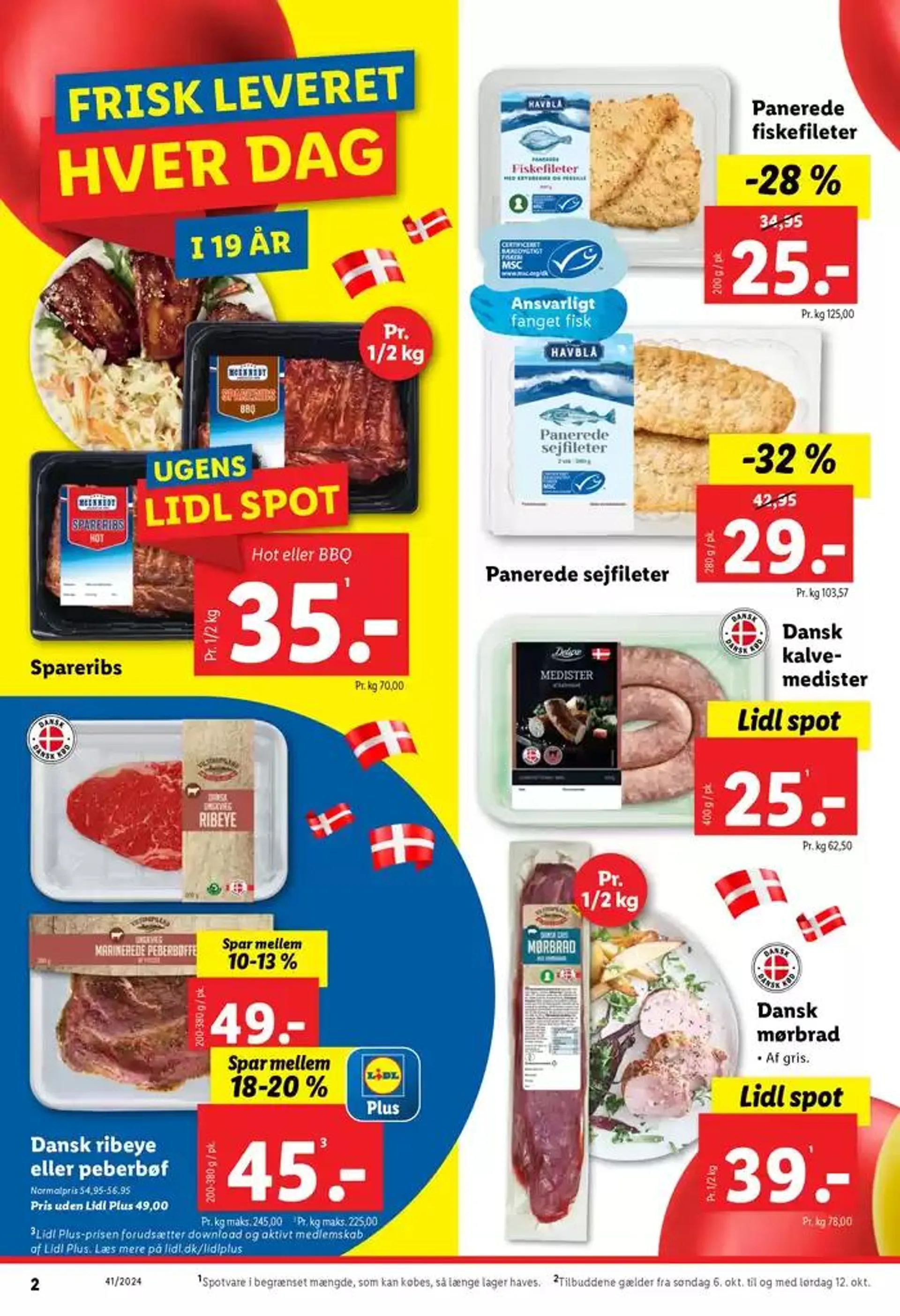 Lidl Tilbudsavis Gyldig indtil 2. oktober - 12. oktober 2024 - tilbudsavis side 2