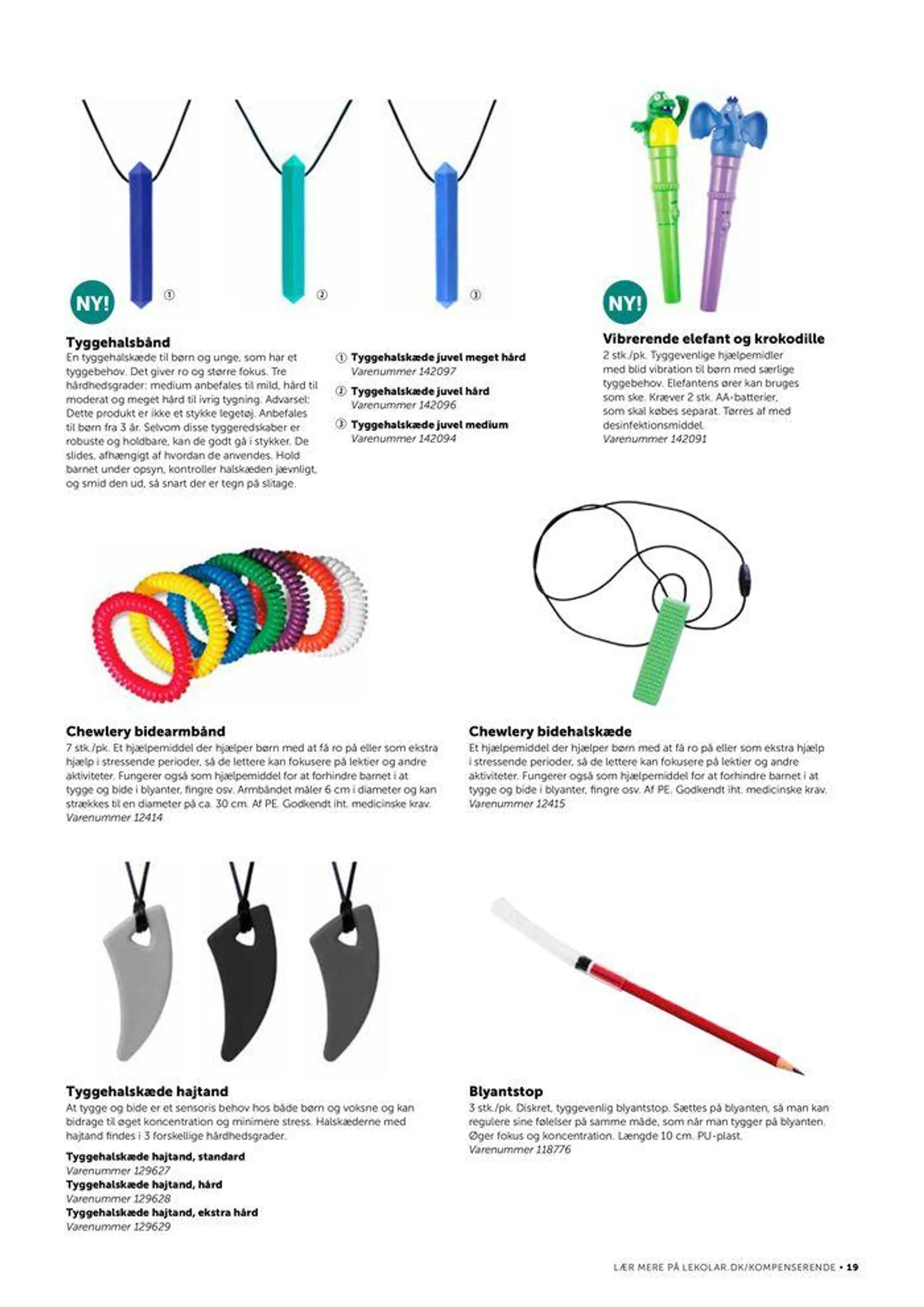 Lekolar Kompenserende hjælpemidler Gyldig indtil 31. maj - 14. juni 2024 - tilbudsavis side 19