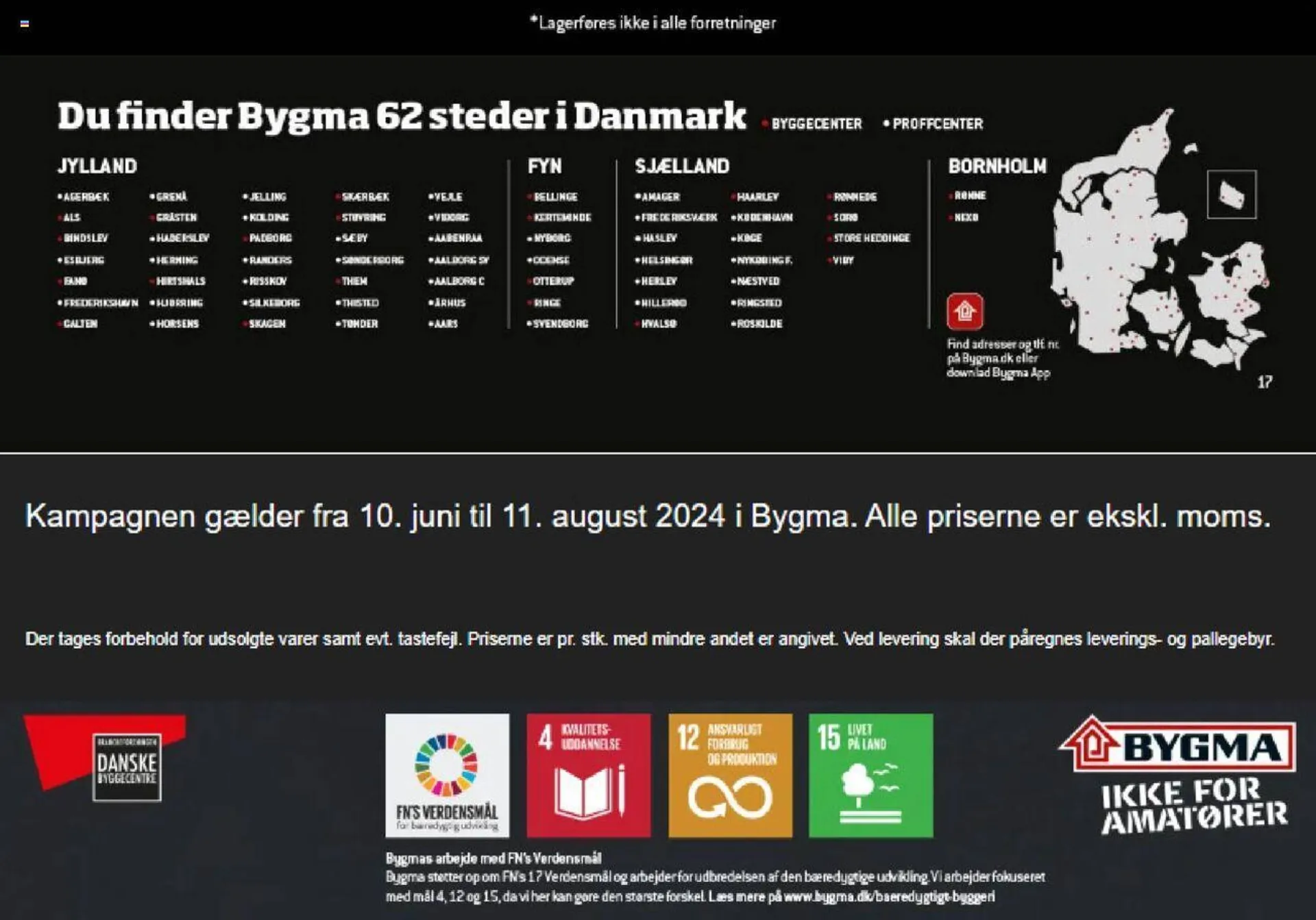 Bygma tilbudsavis Gyldig indtil 10. juni - 11. august 2024 - tilbudsavis side 33