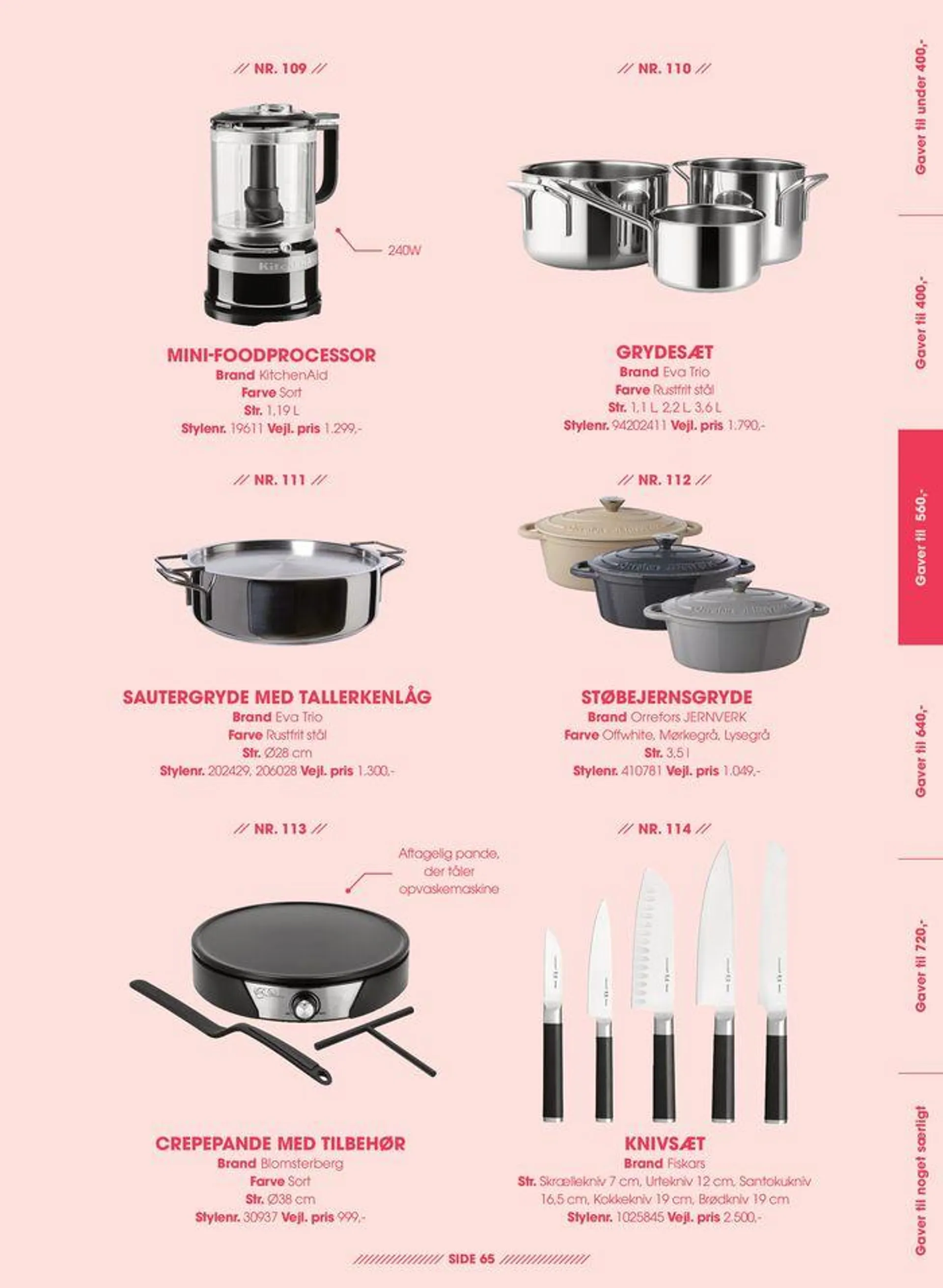 Gavekatalog 2023 Gyldig indtil 3. januar - 31. december 2024 - tilbudsavis side 59