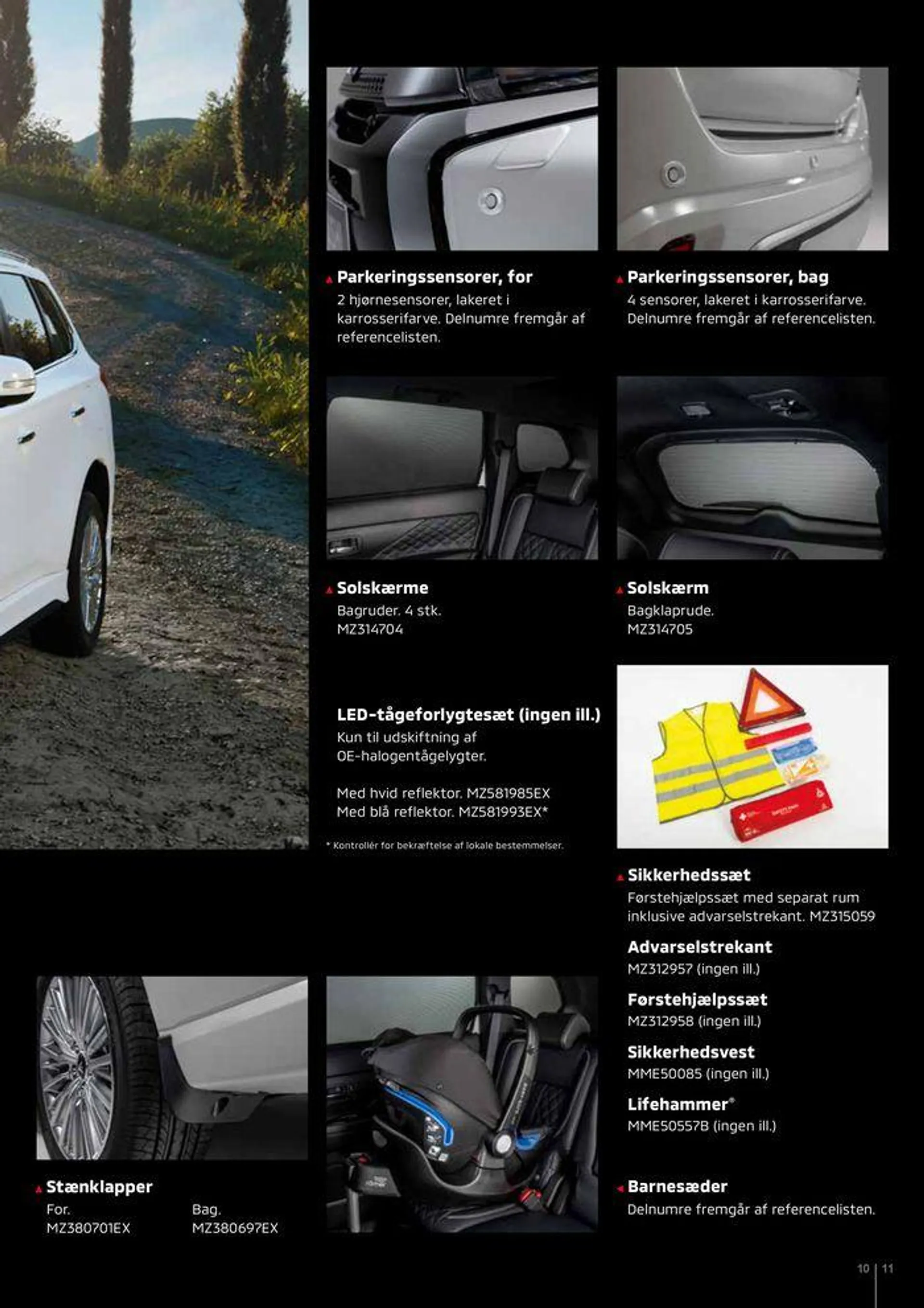 Outlander PHEV – Tilbehør Gyldig indtil 9. november - 31. december 2024 - tilbudsavis side 11