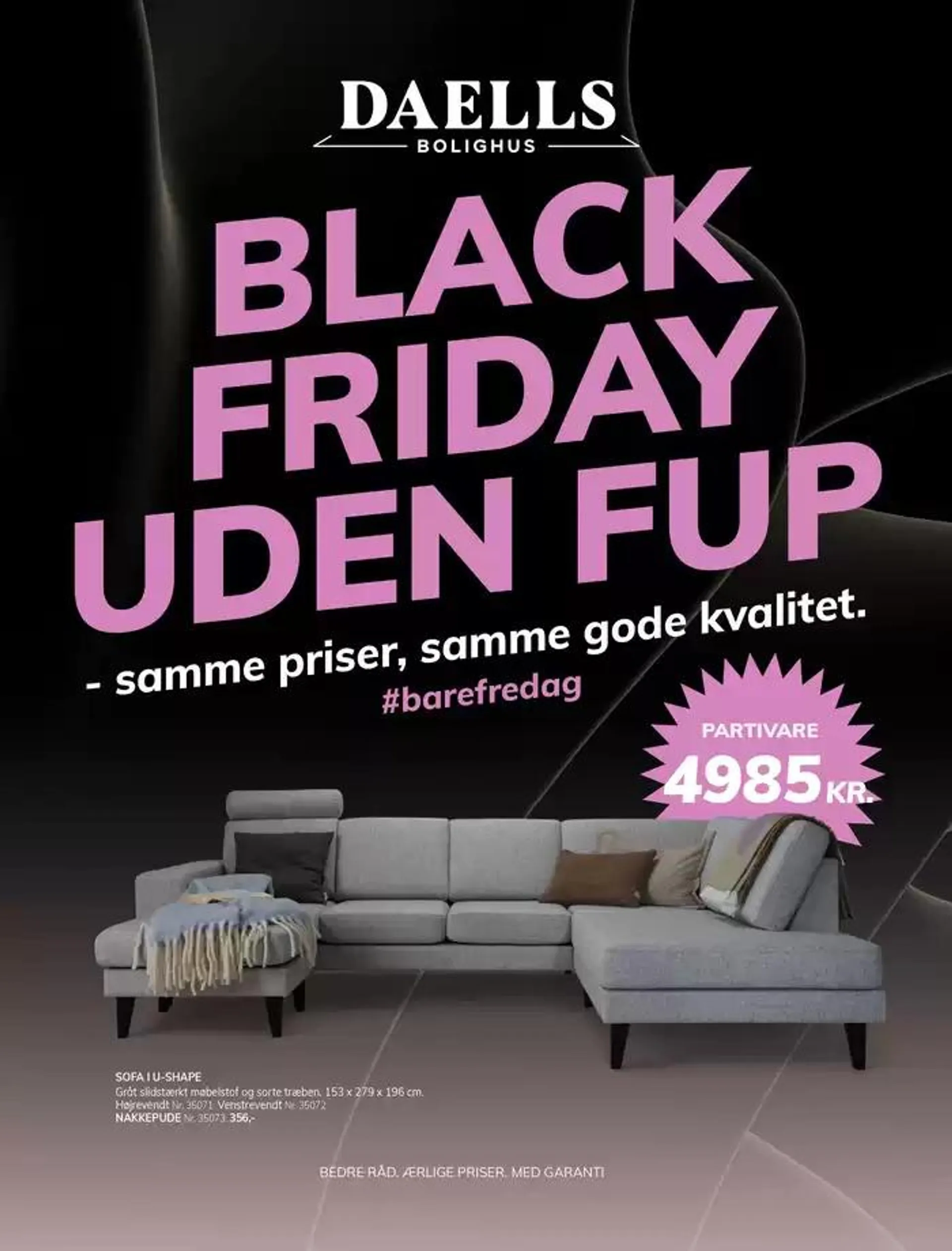 Daells Bolighus Black Friday uden fup - 1