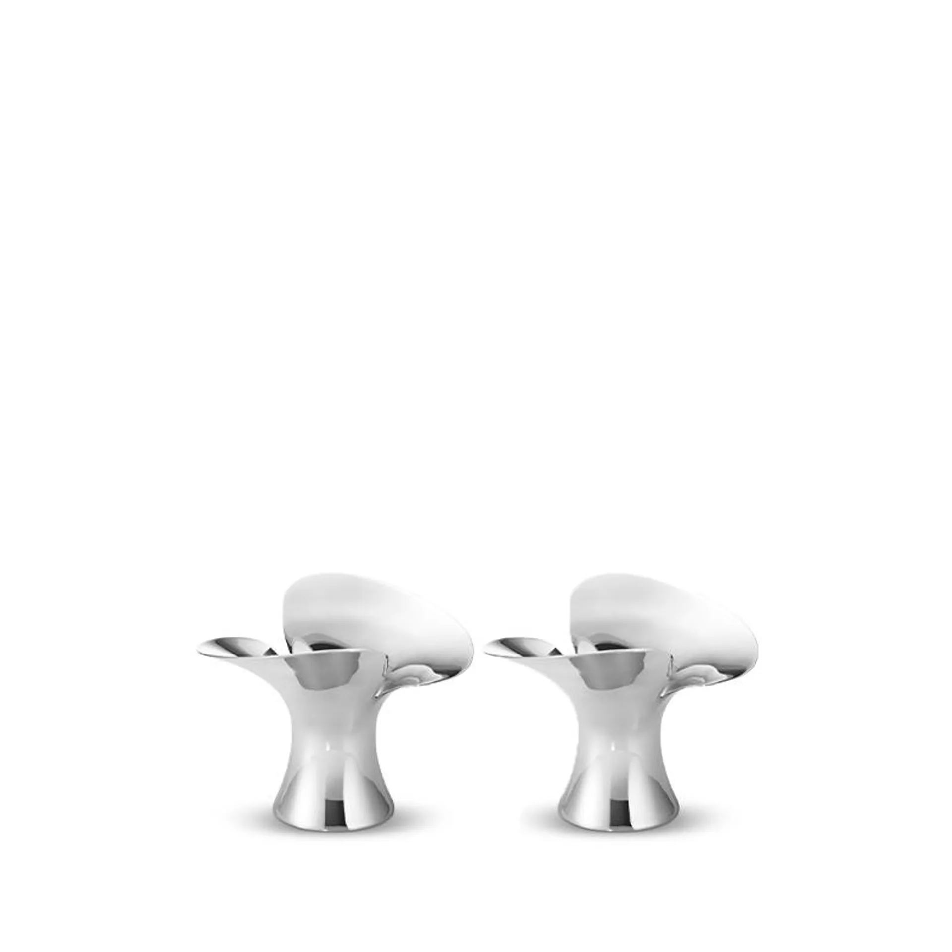 Georg Jensen Bloom Lysestage 2 Stk. 7,3 Cm