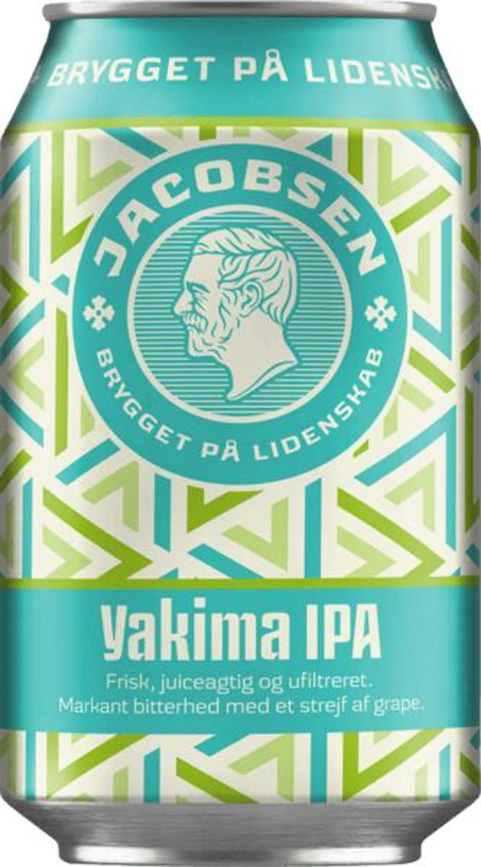 Jacobsen Yakima IPA Indian Pale Ale - 6,5% øl, 12x33cl dåse