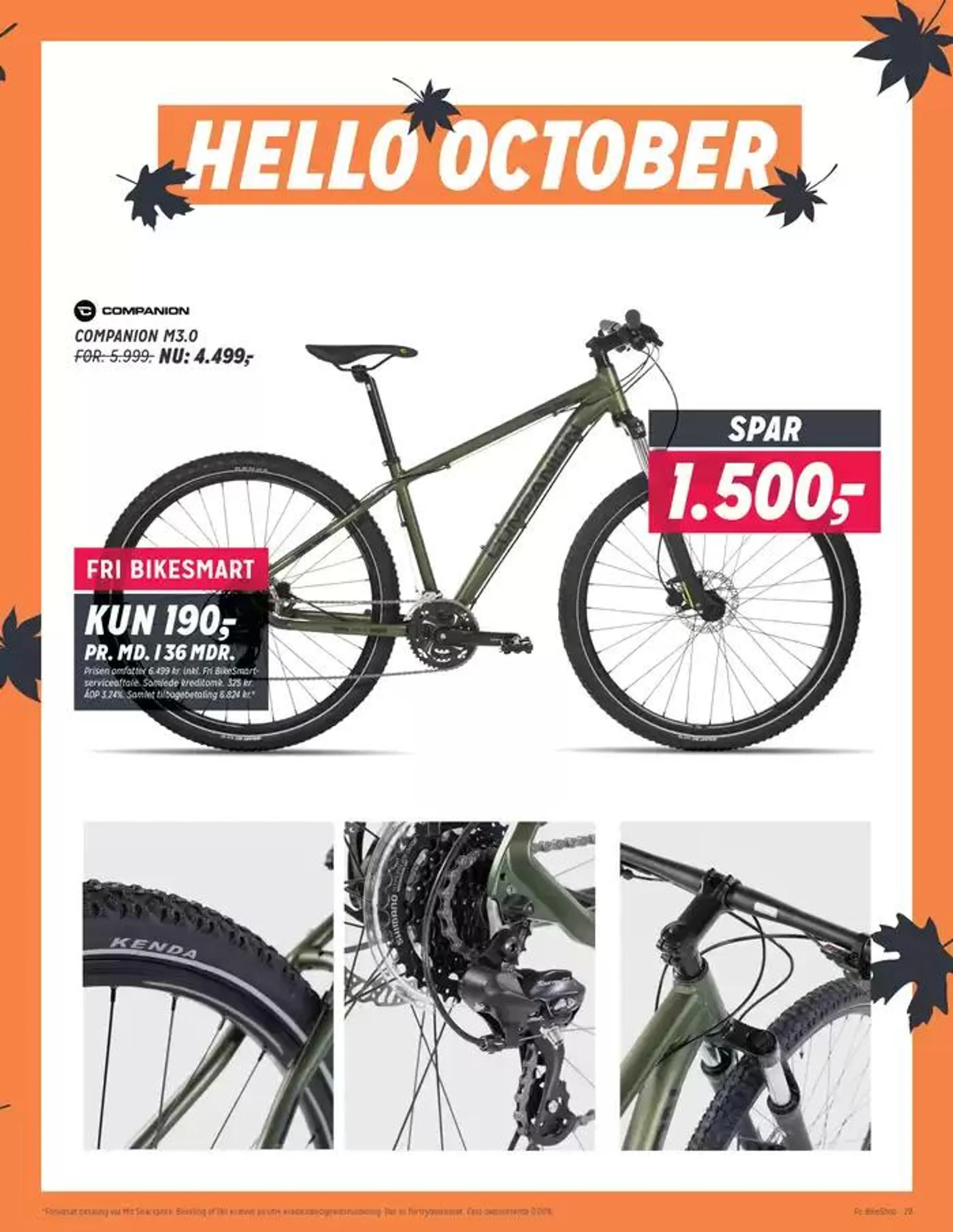 Fri BikeShop Tilbudsavis Gyldig indtil 2. oktober - 16. oktober 2024 - tilbudsavis side 29