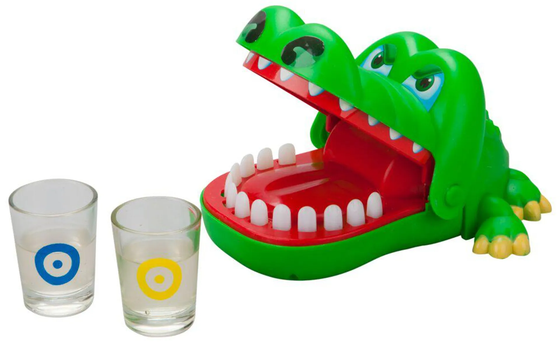 Drinking luck crocodile