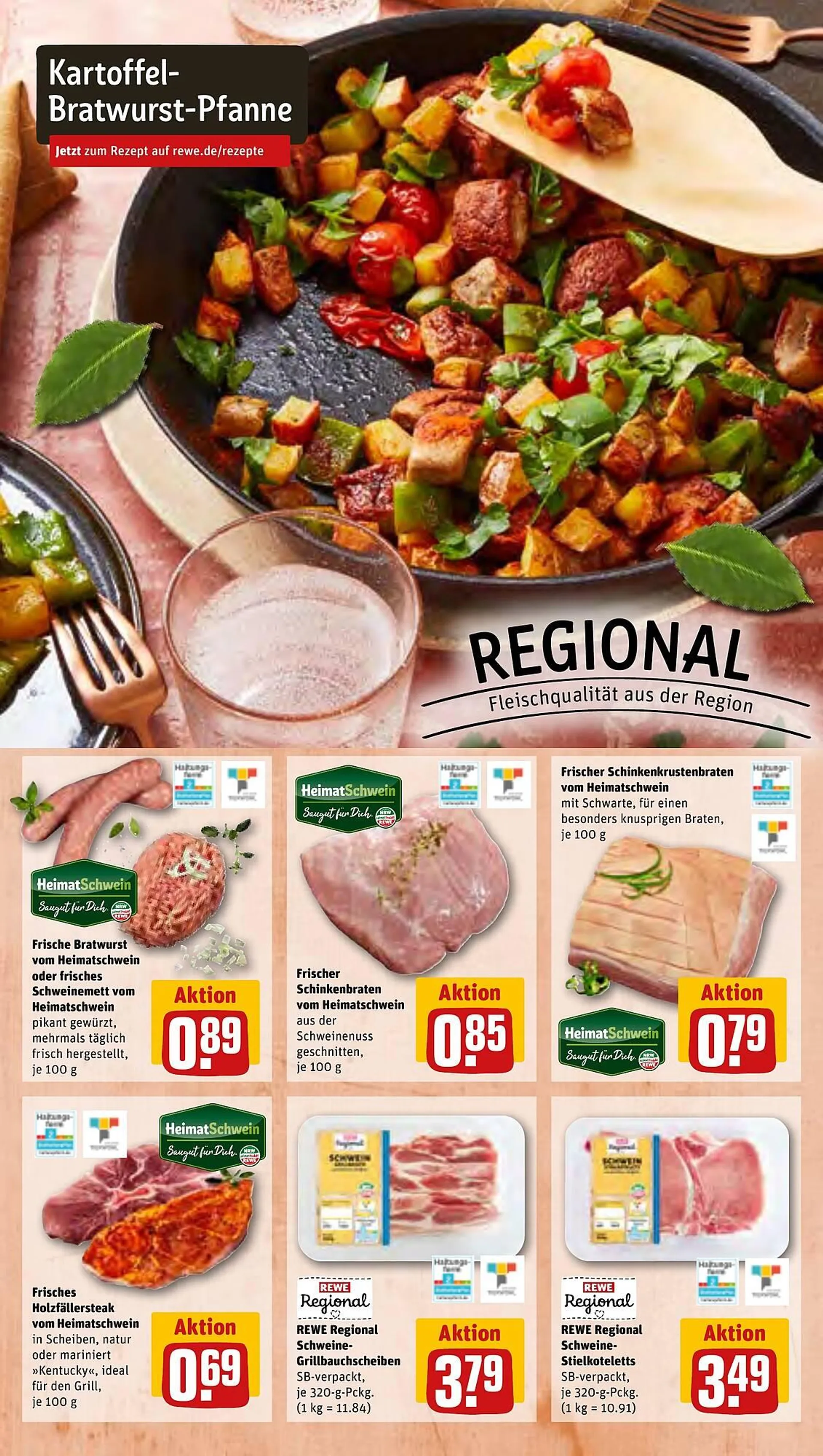 REWE tilbudsavis Gyldig indtil 14. oktober - 19. oktober 2024 - tilbudsavis side 10