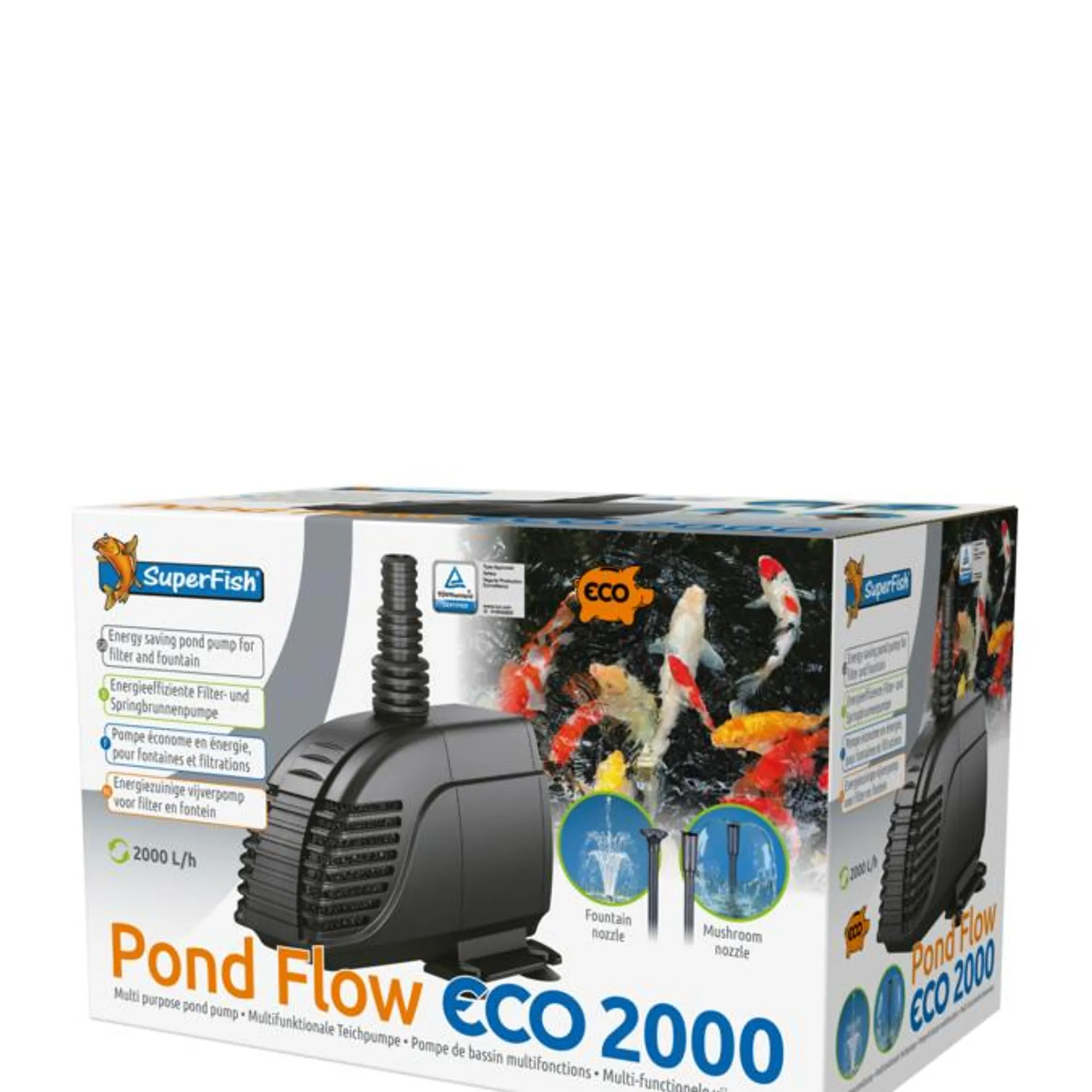 SuperFish Pond-Flow ECO 2000