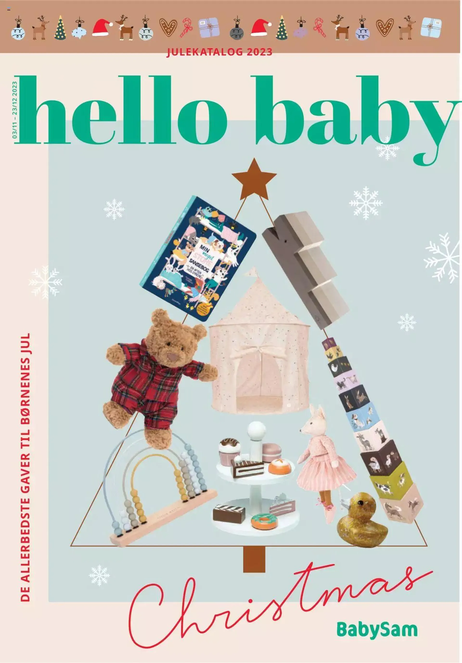 BabySam - Tilbudsavis Gyldig indtil 3. november - 30. december 2023 - tilbudsavis side 1