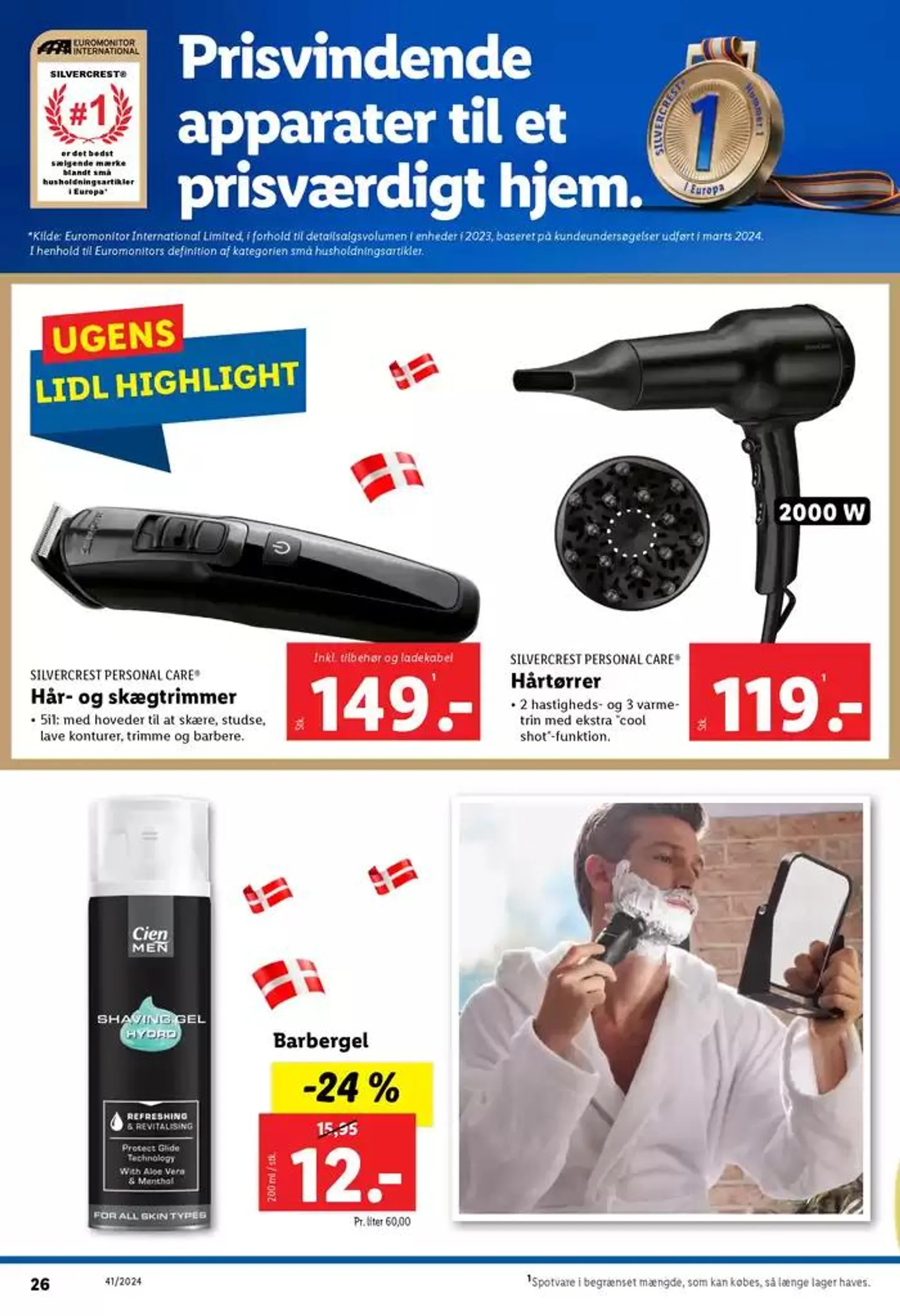 Lidl Tilbudsavis Gyldig indtil 2. oktober - 12. oktober 2024 - tilbudsavis side 26