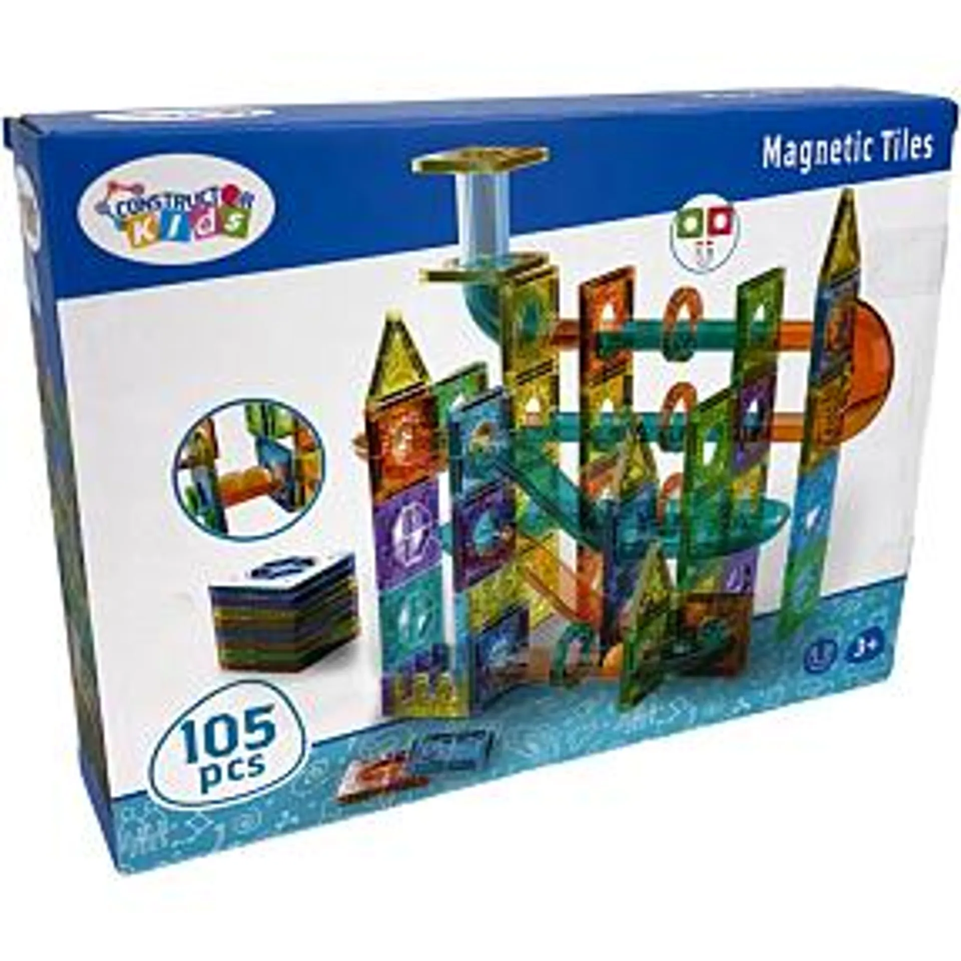 Constructor Kids magnetisk byggesæt 105 dele