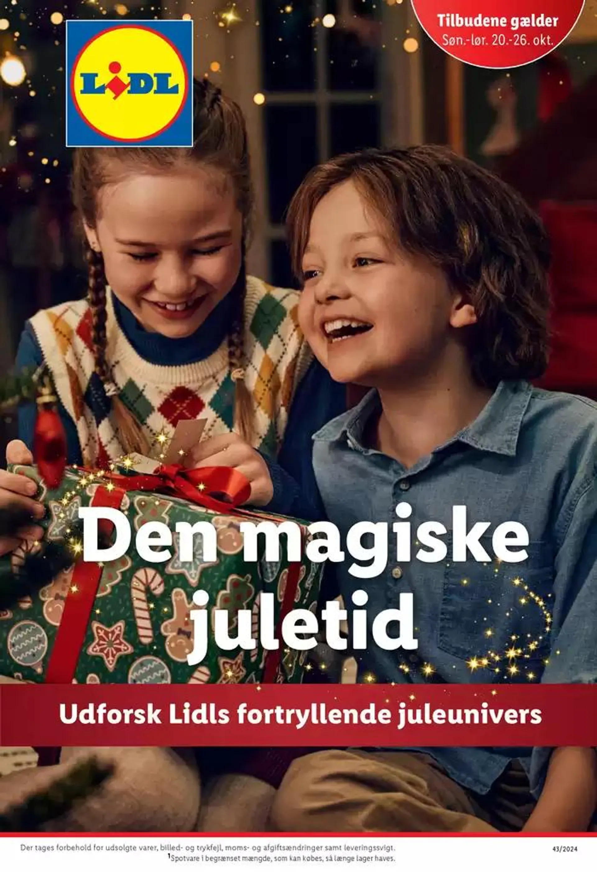 Udforsk Lidls juleunivers Gyldig indtil 16. oktober - 26. oktober 2024 - tilbudsavis side 1