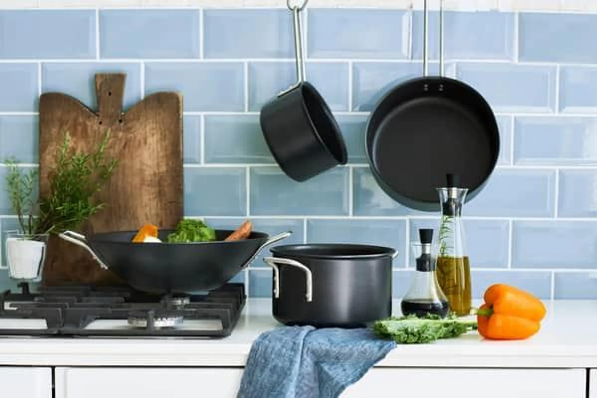 Eva Trio Black Line Wok