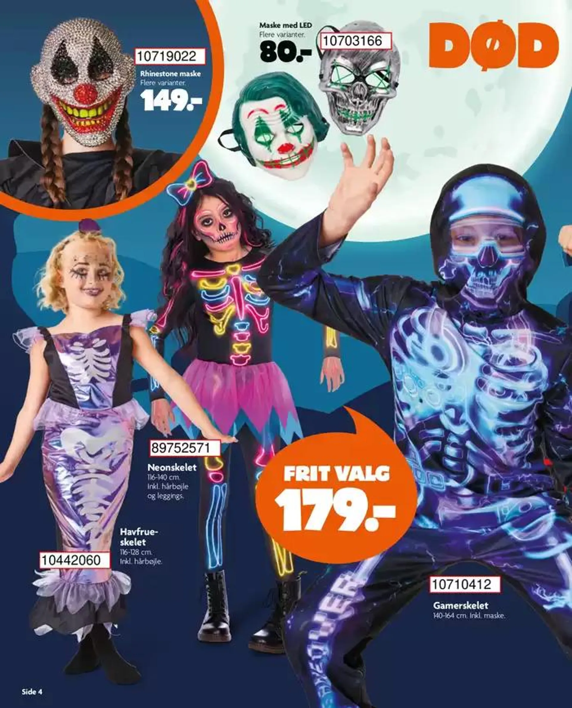 Halloween Katalog Gyldig indtil 27. september - 31. oktober 2024 - tilbudsavis side 4