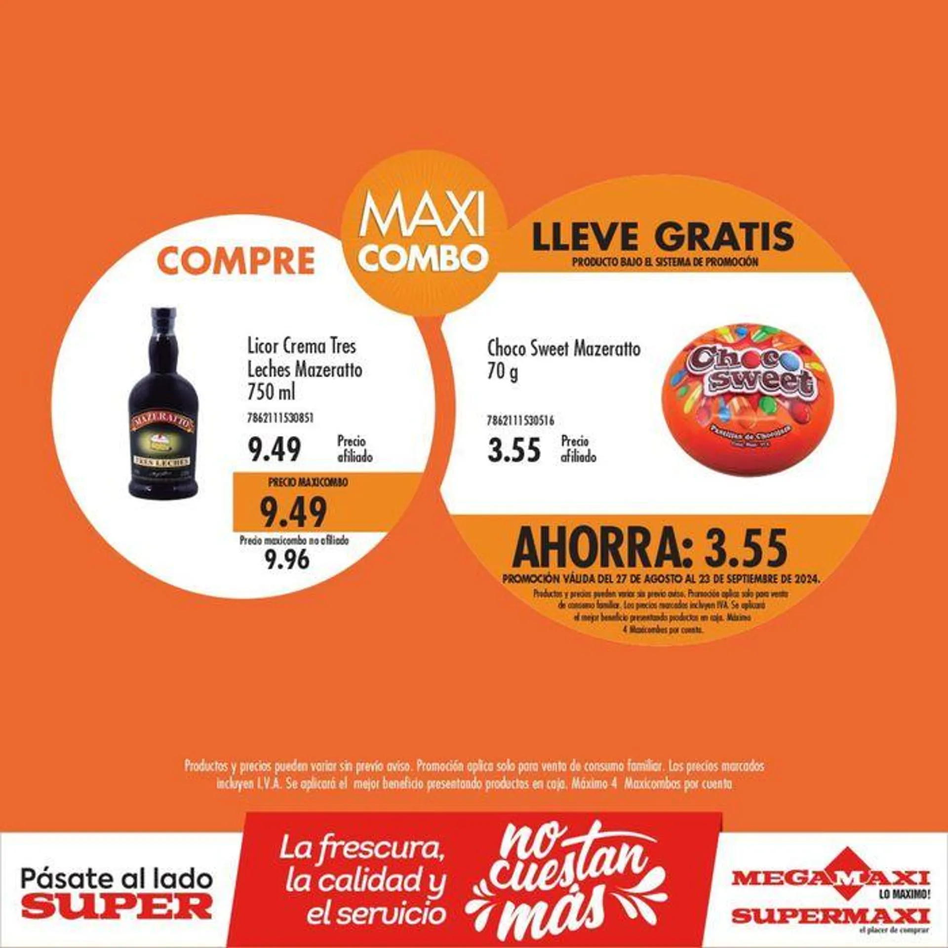 Catalogo de Maxi Combo  3 de septiembre al 23 de septiembre 2024 - Pag 5