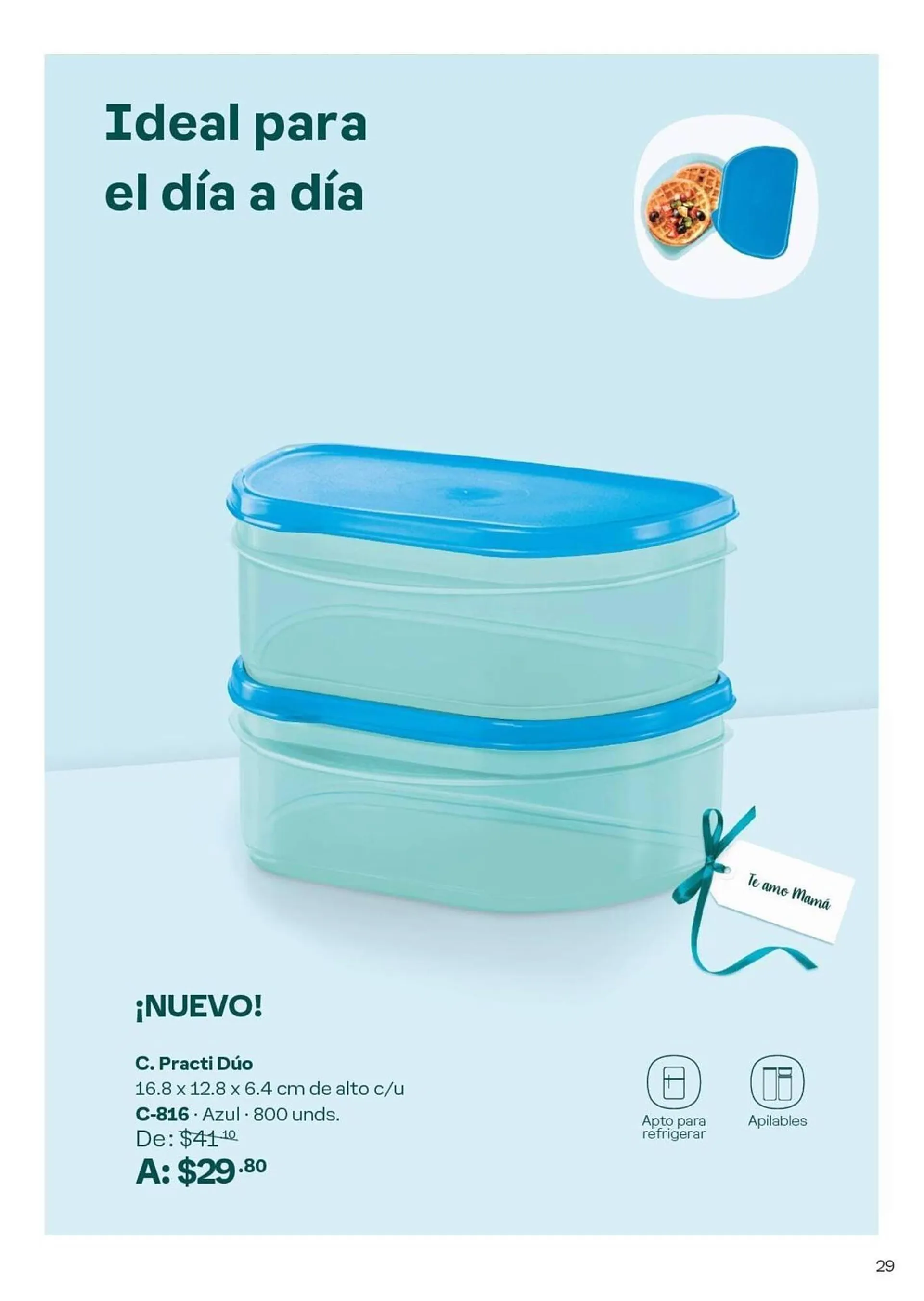 Catalogo de Catálogo Tupperware 20 de abril al 17 de mayo 2024 - Pag 21