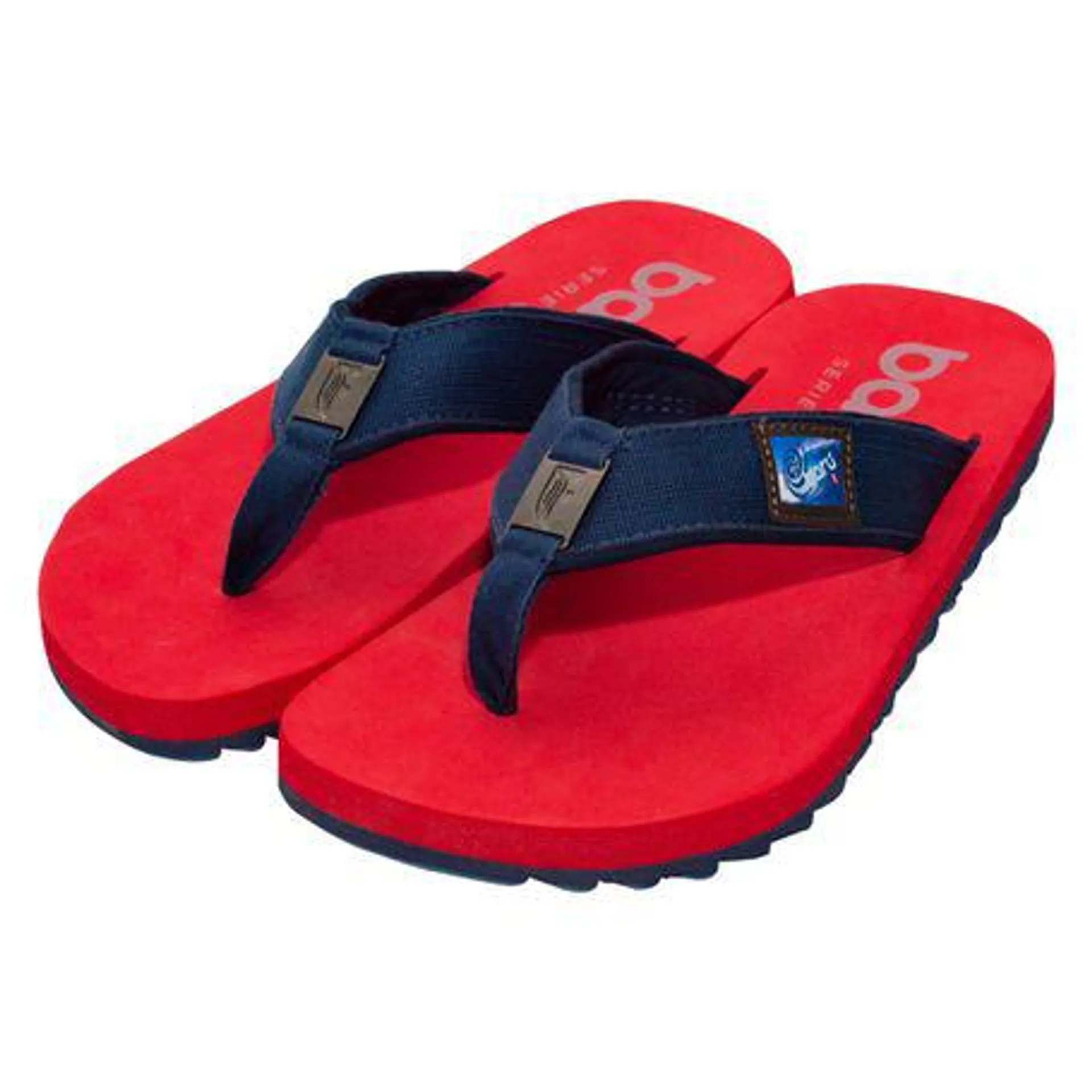 Zapatilla Hombre Barú Azul/Rojo - Varias Tallas