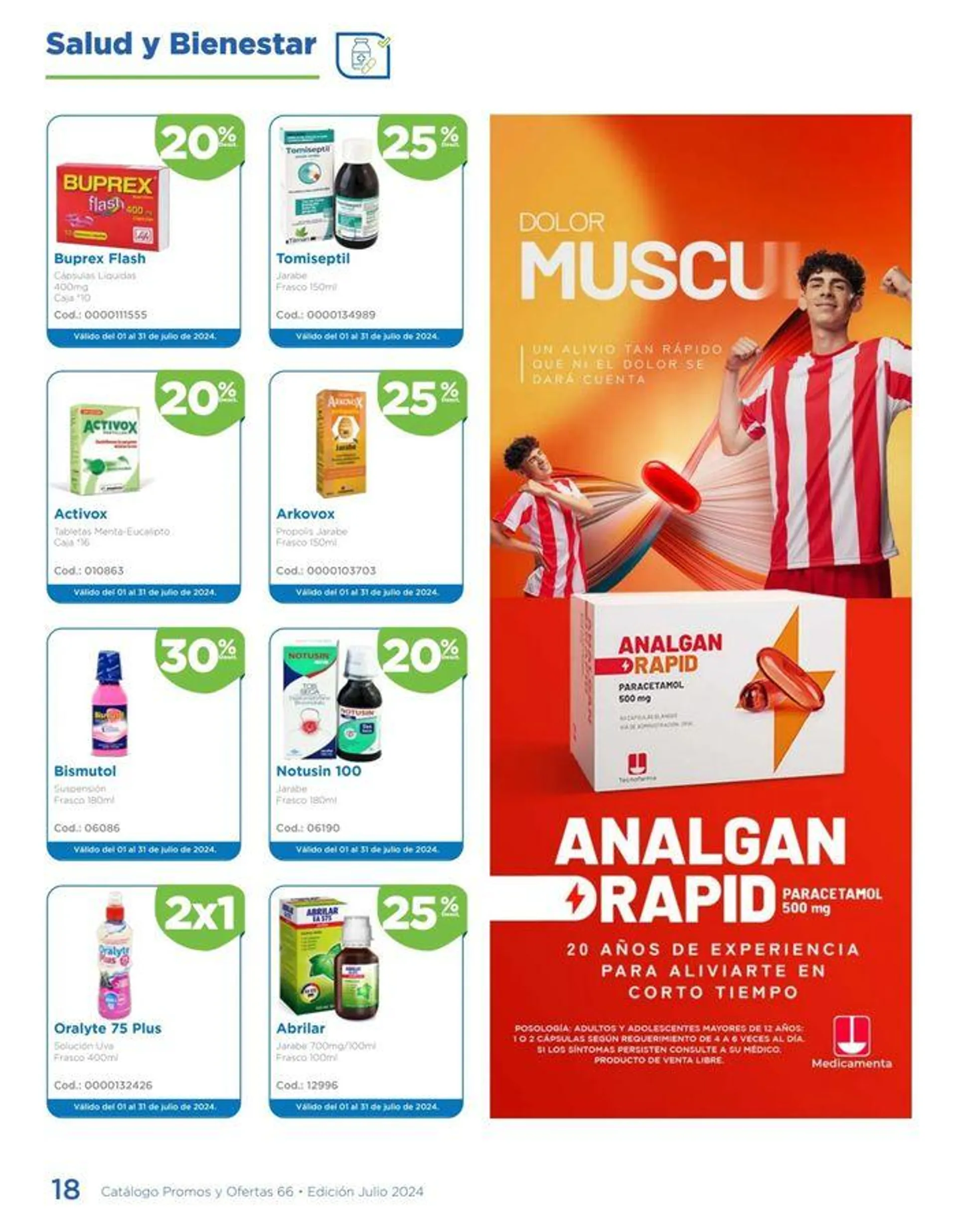 Catalogo de Promos & Ofertas  8 de julio al 31 de julio 2024 - Pag 18