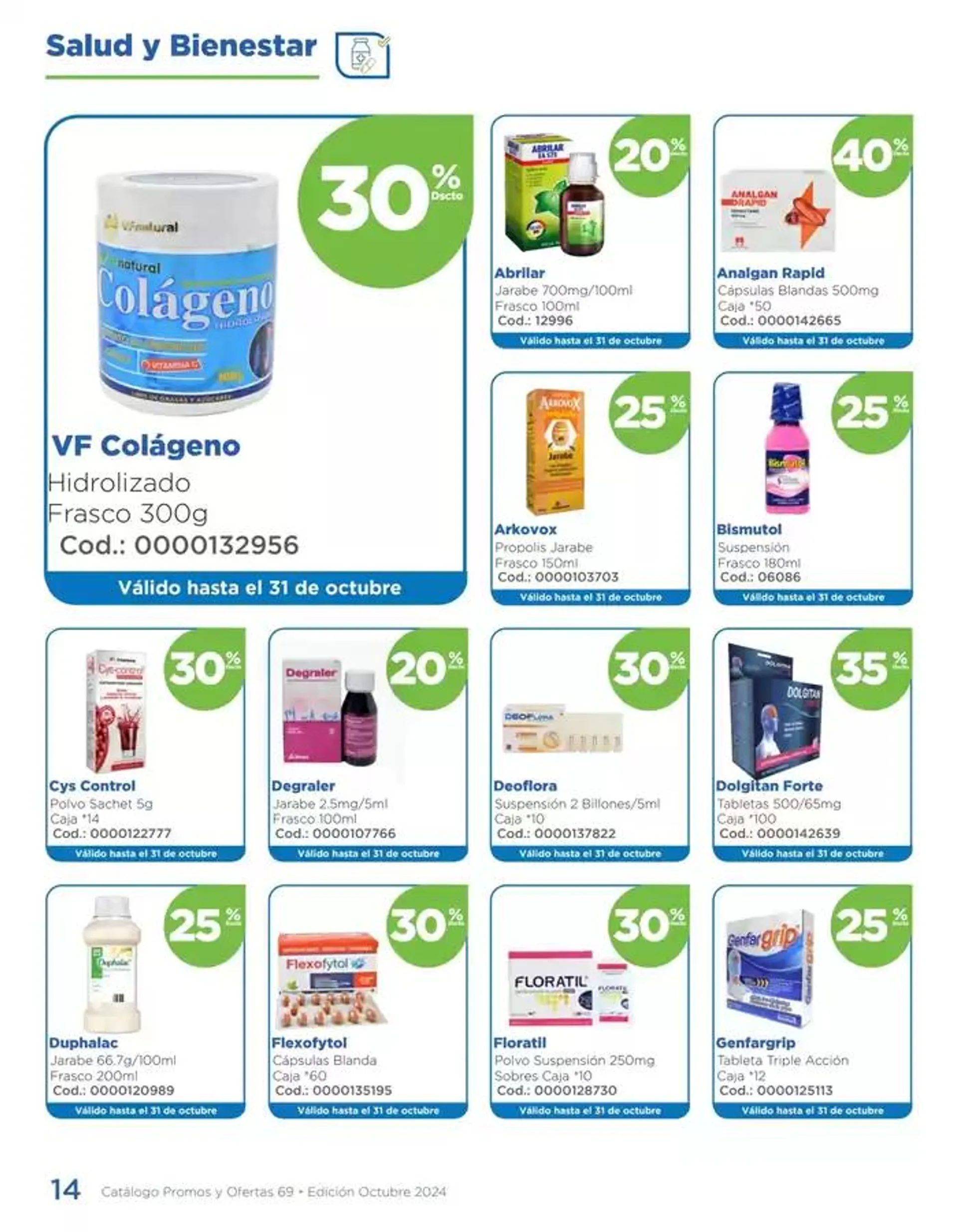 Catalogo de Promos& Ofertas  2 de octubre al 31 de octubre 2024 - Pag 14