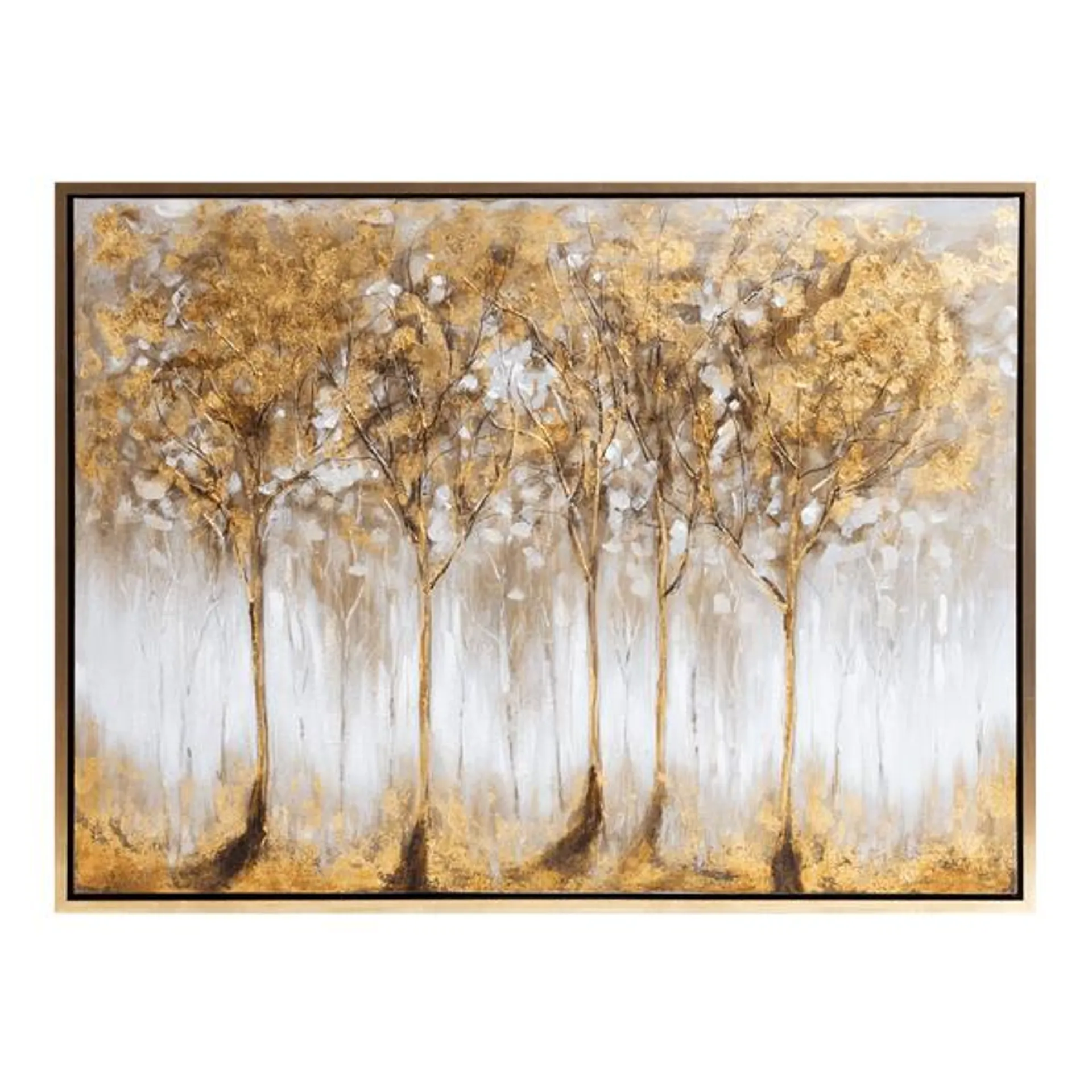 Cuadro Bosque Dorado 90 x 120 cm